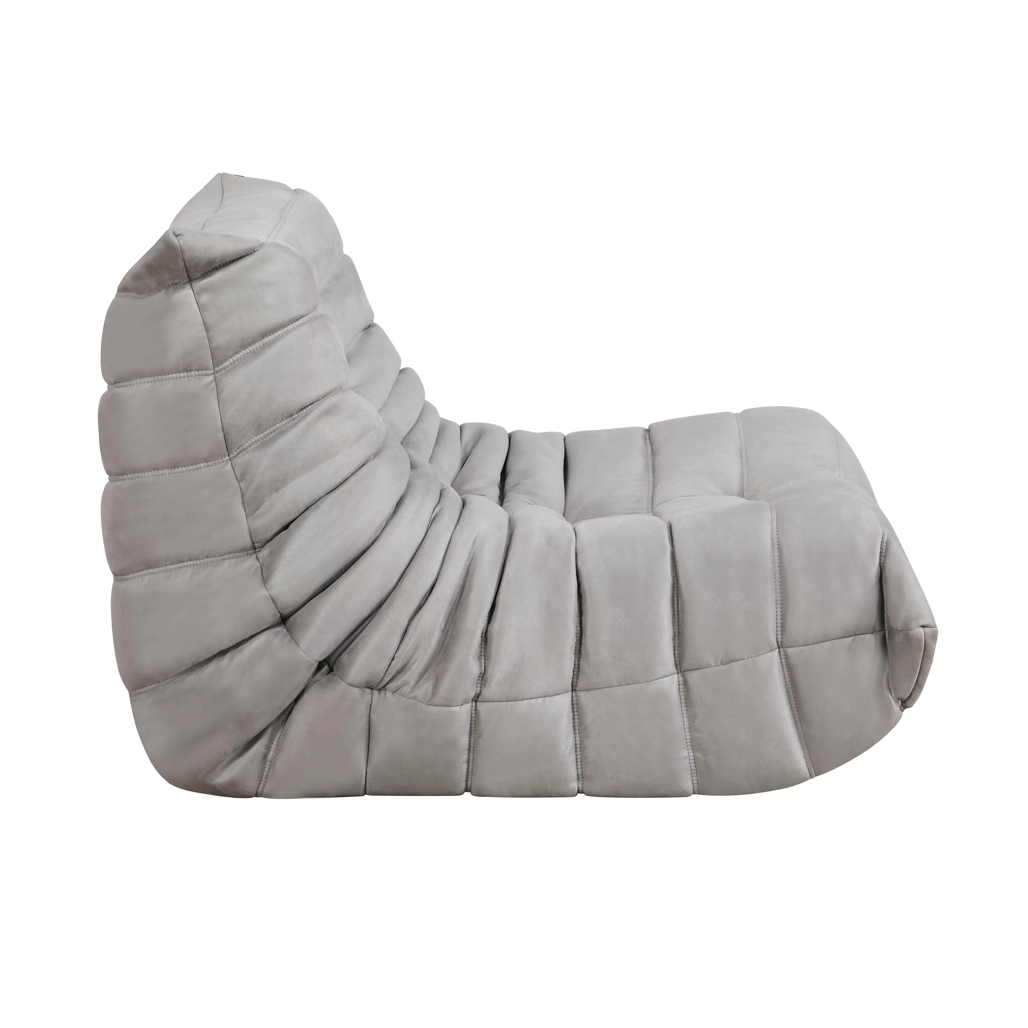 1203 Togo Gray Accent Chair - Image 2