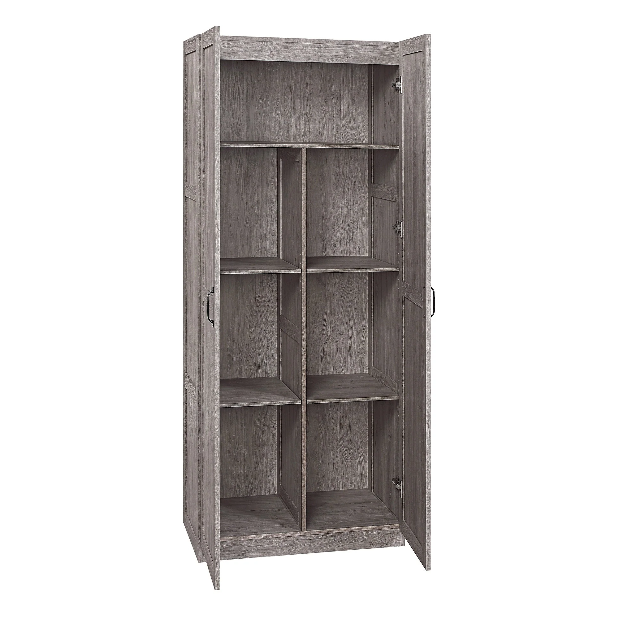 2-Piece Cornelia Storage Closet 1.0 and 2.0 in Grey - Image 7