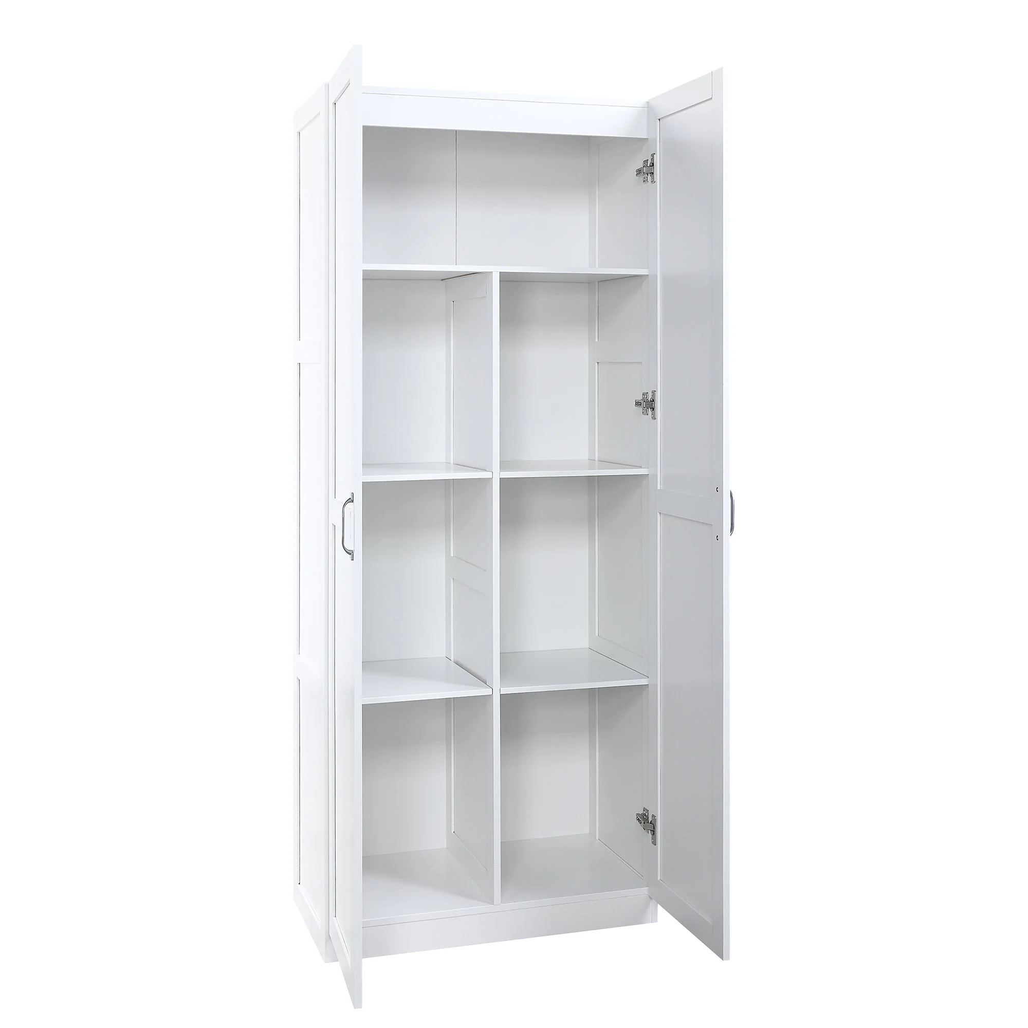 2-Piece Cornelia Storage Closet 1.0 and 2.0 in White - Image 7