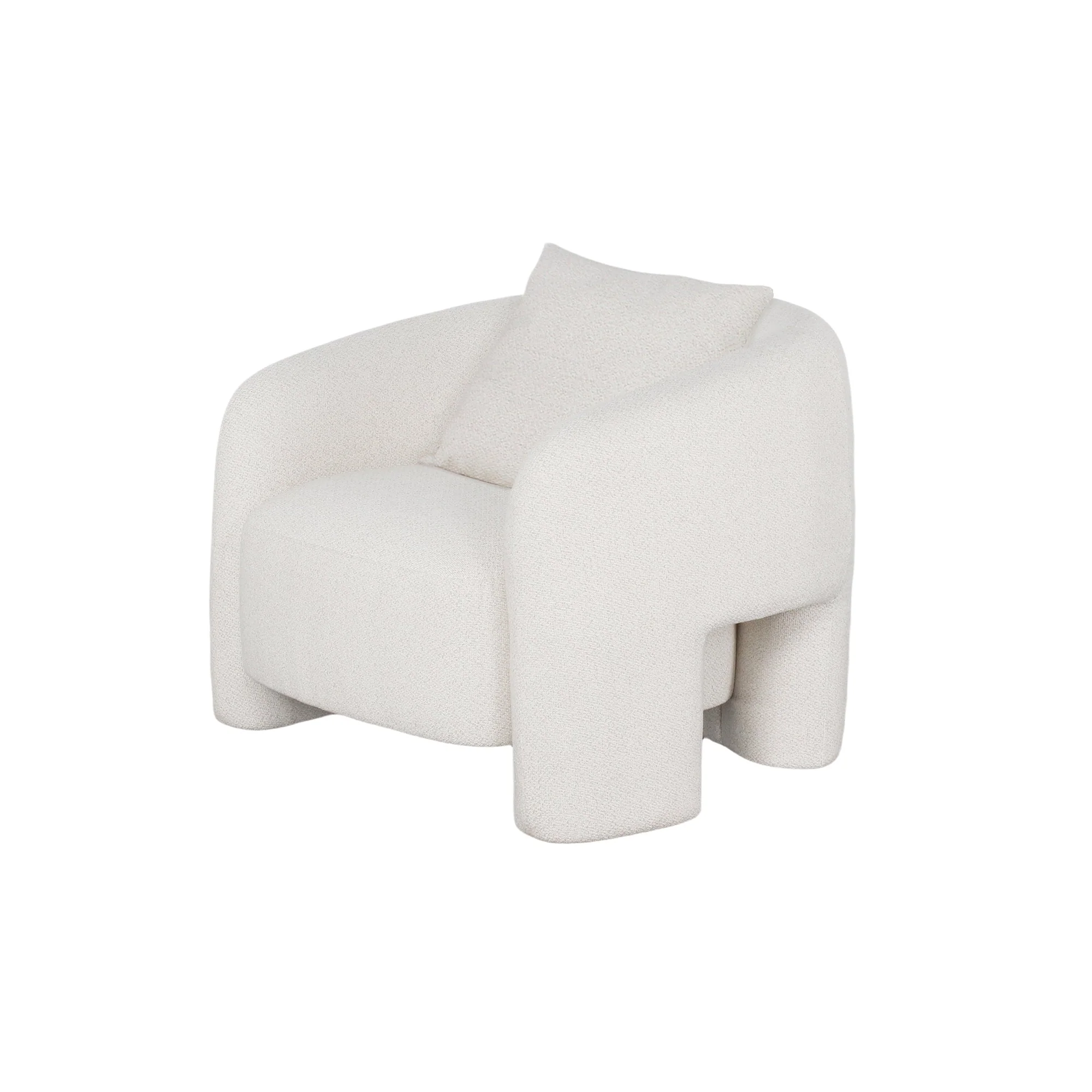 2-Piece Sylvia Sofa and Accent Chair in Angora - Image 8
