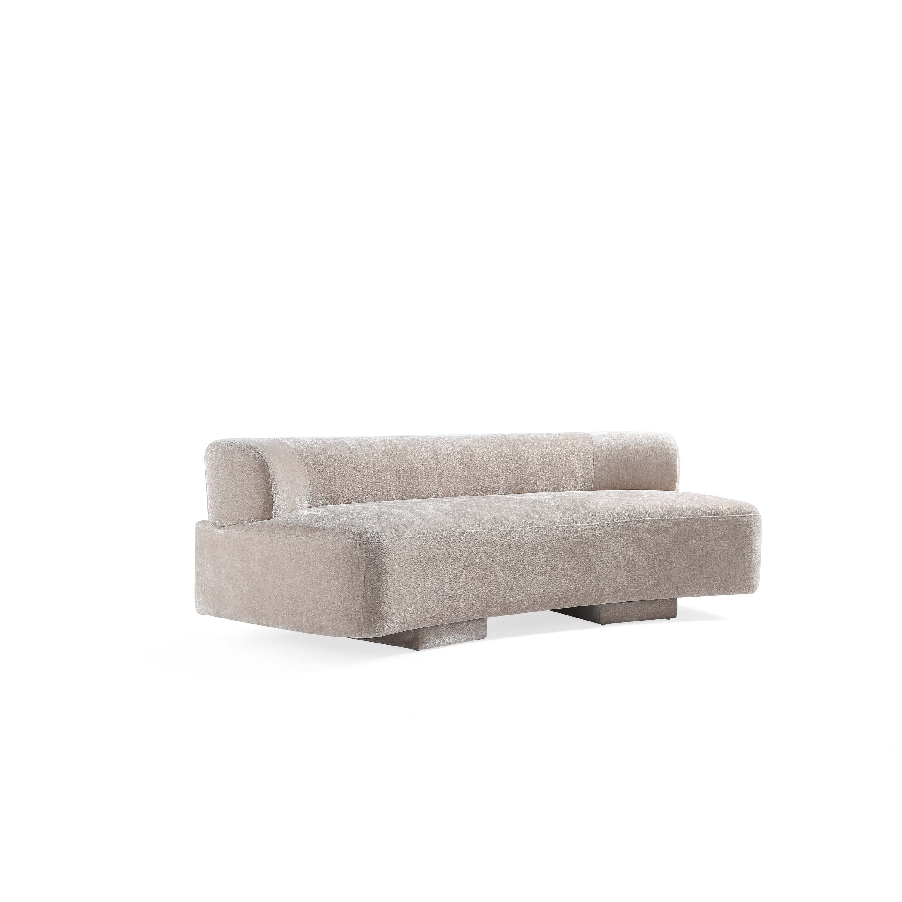 2-Piece Verandah 90.6" Sofa and Accent Chair in Beige - Image 21