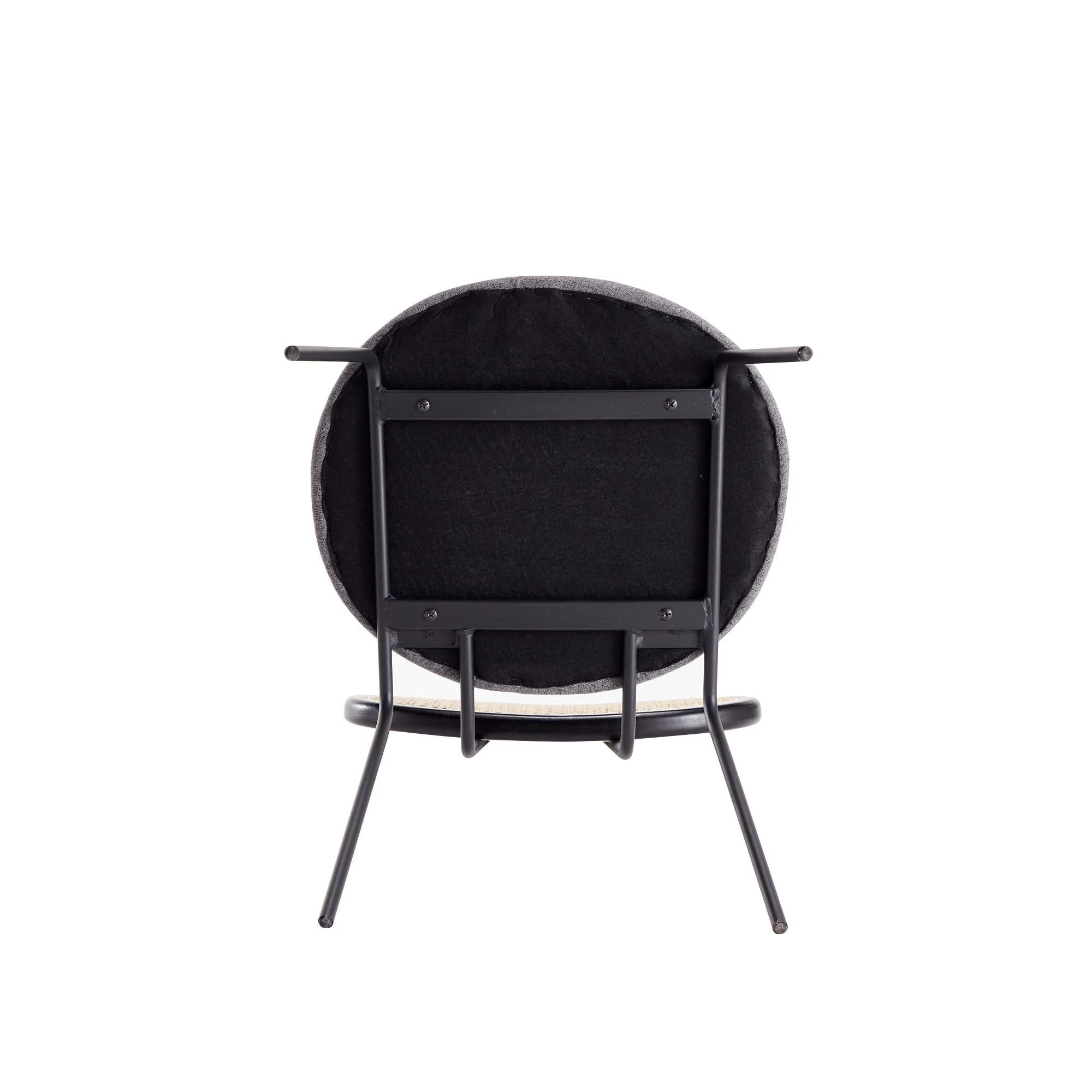 5-Piece Hathaway 47.24 Round Dining Set in Black with 4 Jardin Dining Chairs - Image 17