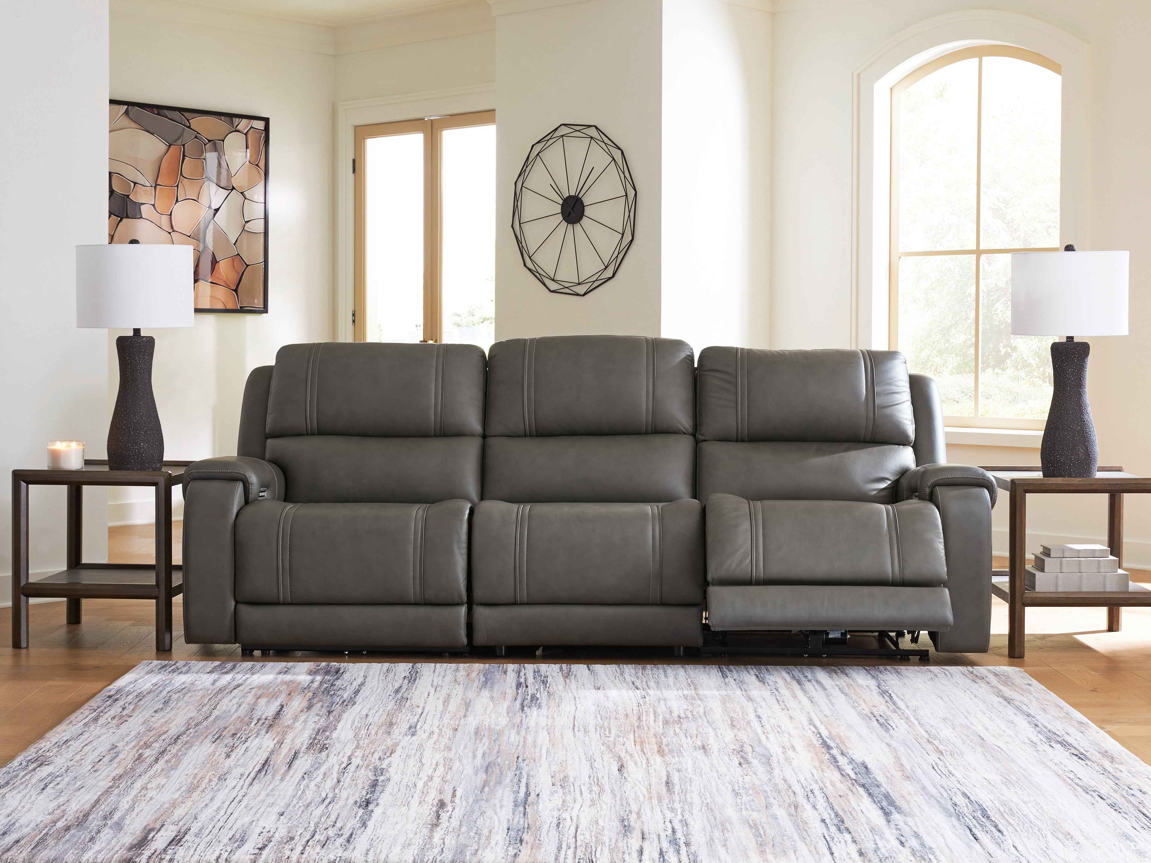 5Z - Pittson Anchor 3-Piece Power Sectional Reclining Sofa - Image 2