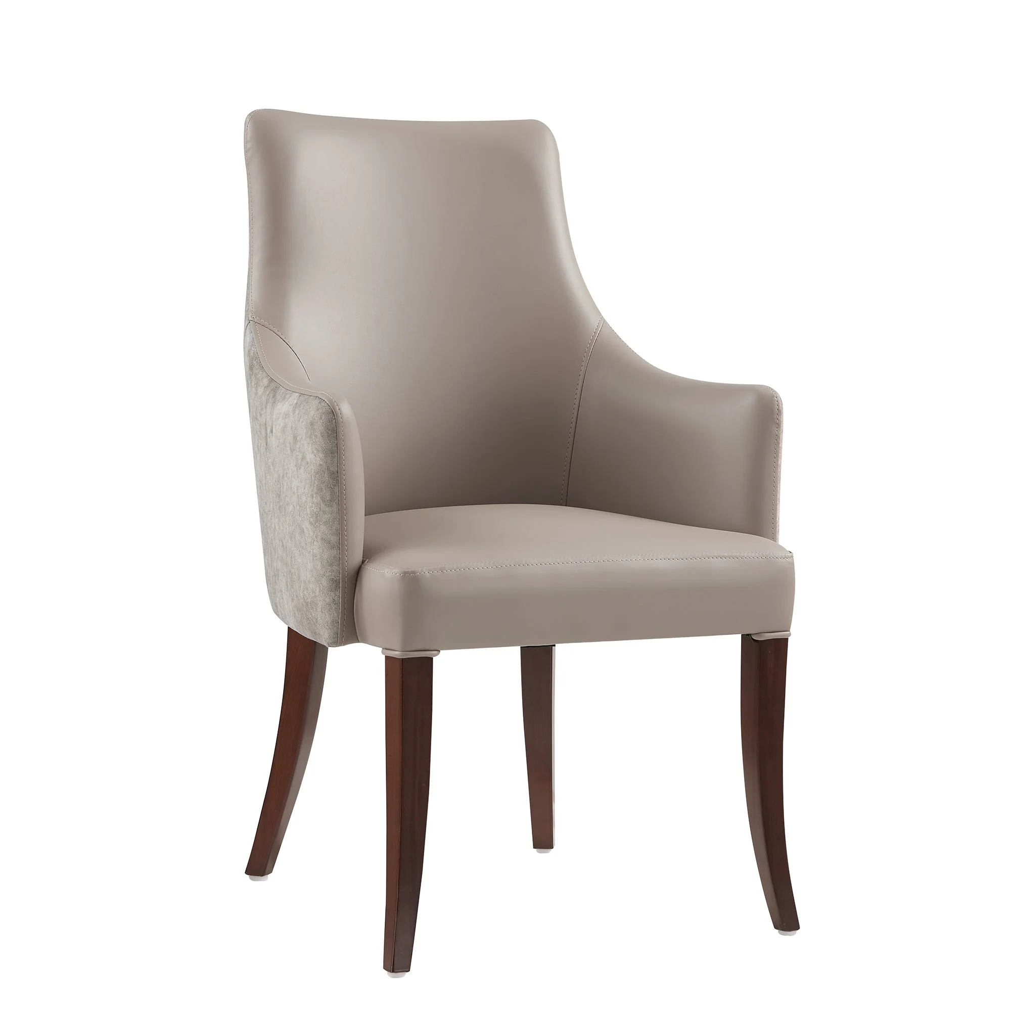 6-Piece Connie Dining Chair and Arm Chair in Taupe - Image 14
