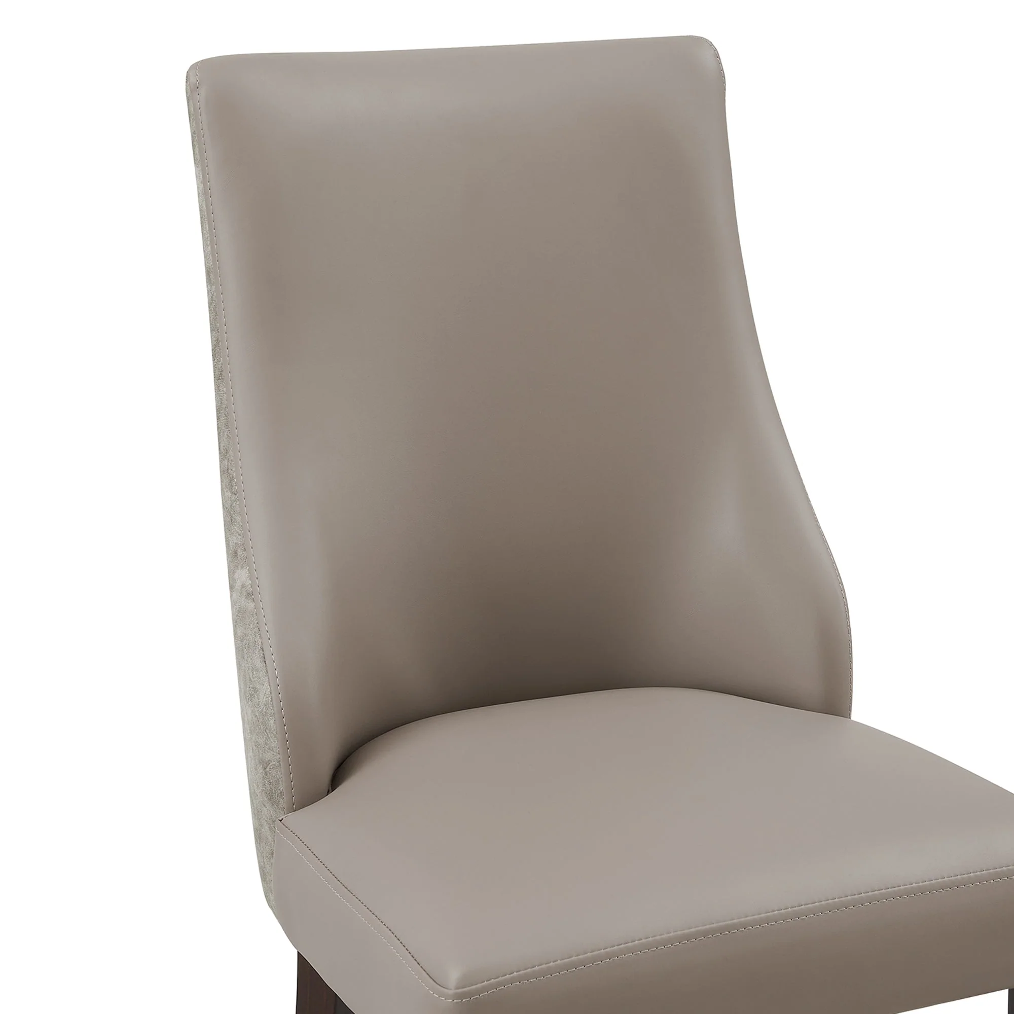 8-Piece Connie Dining Chair and Arm Chair in Taupe - Image 7
