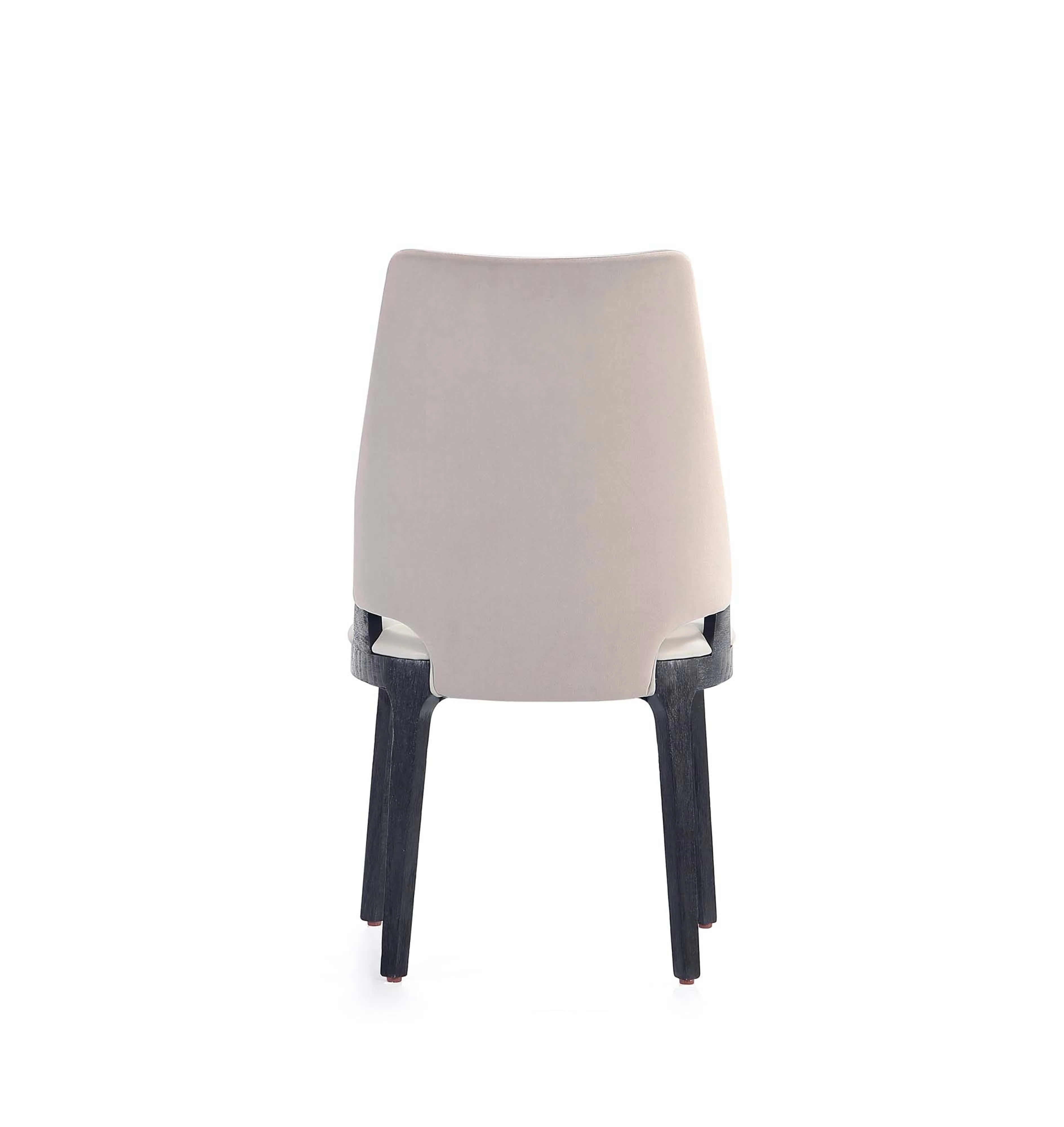 8-Piece Kara Dining Side and Arm Chairs in Light Grey - Image 17