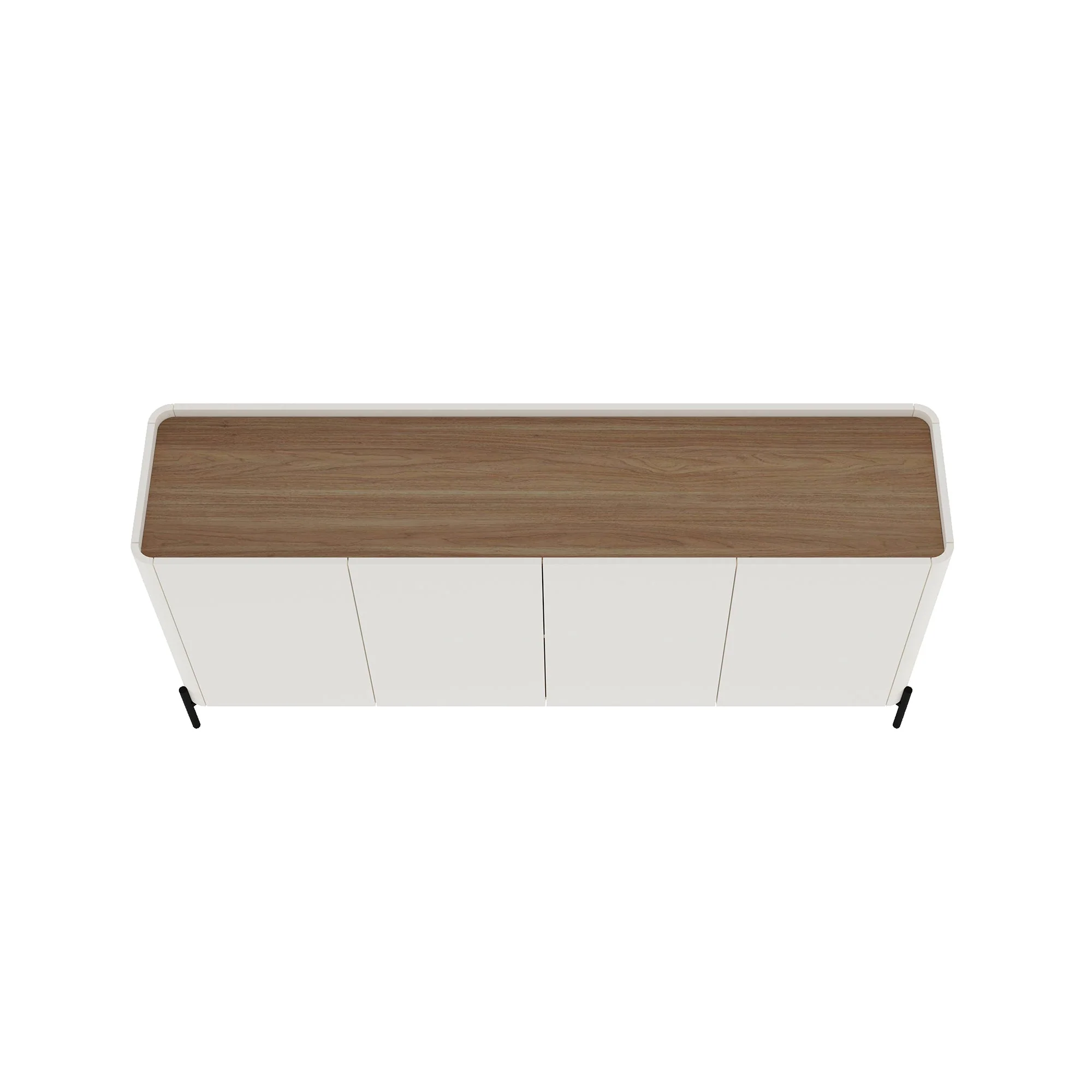 Abbey 66.9" Sideboard in Maple and Off White - Image 10