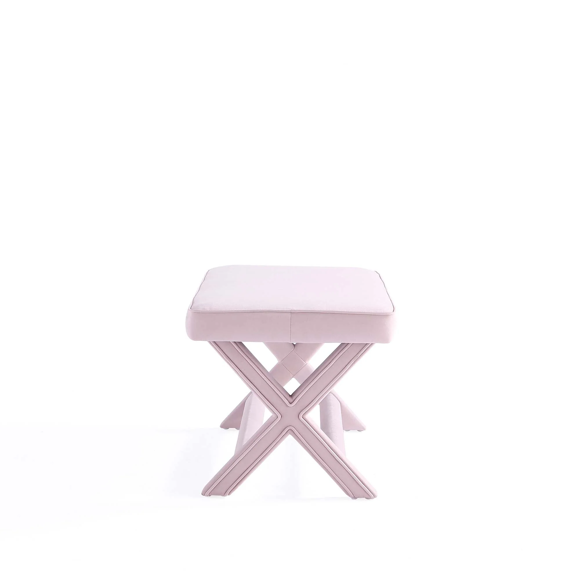 Abigail Double Ottoman Bench in Pink - Image 8