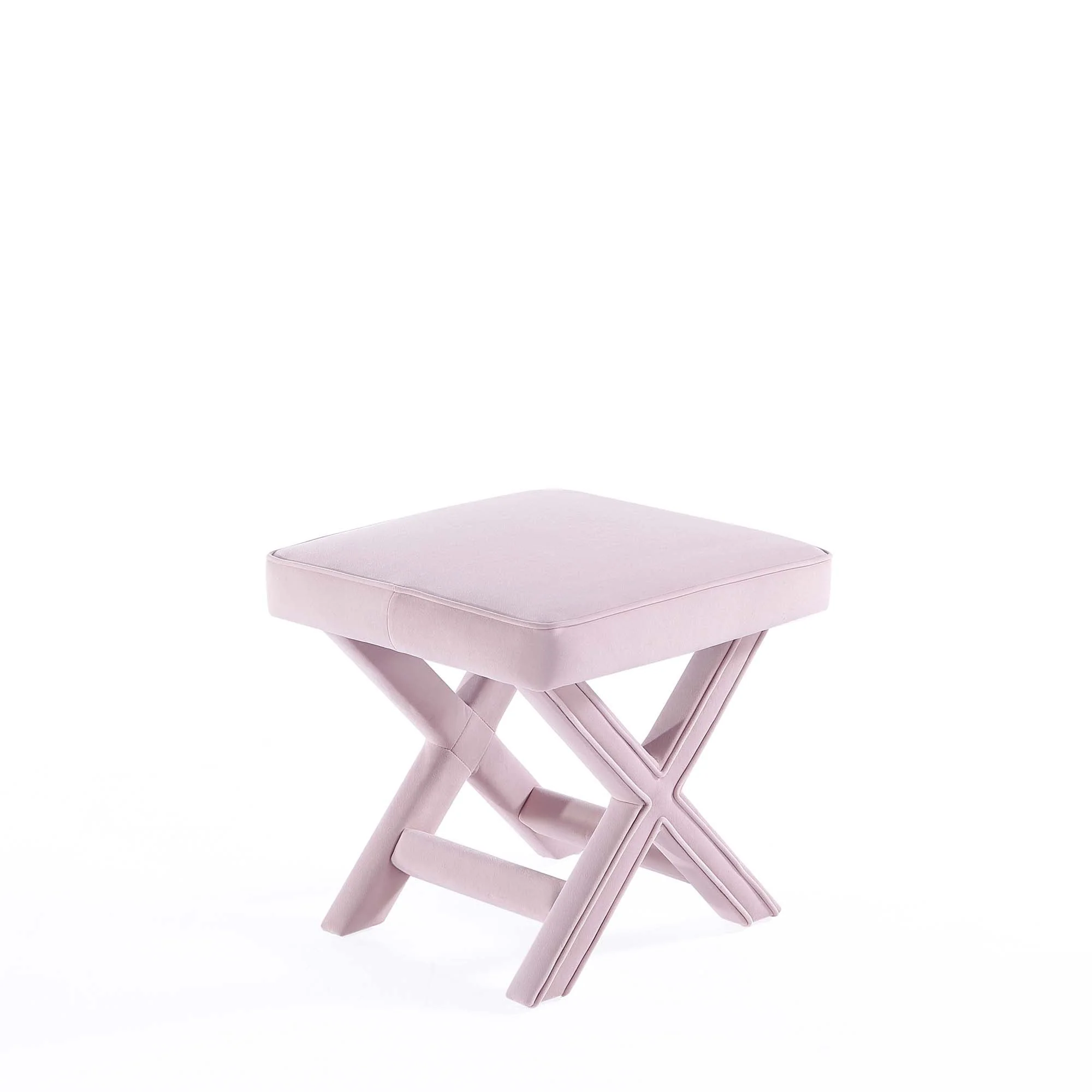 Abigail Single Ottoman Bench in Pink - Image 6