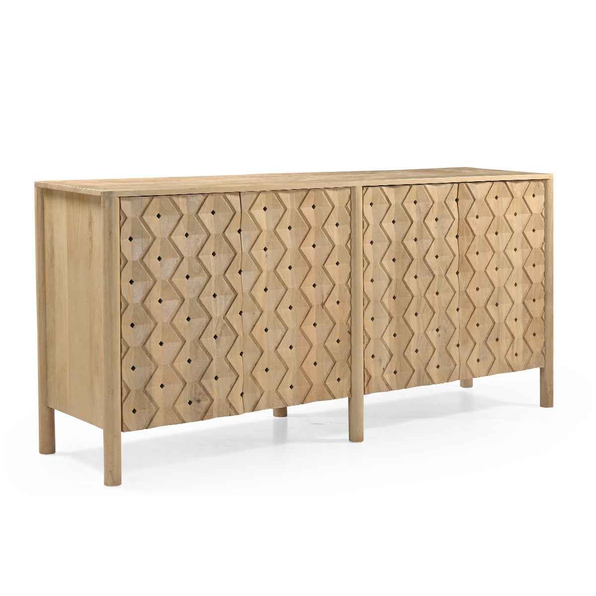 Abra 72" Four Door Sideboard in Light Mango