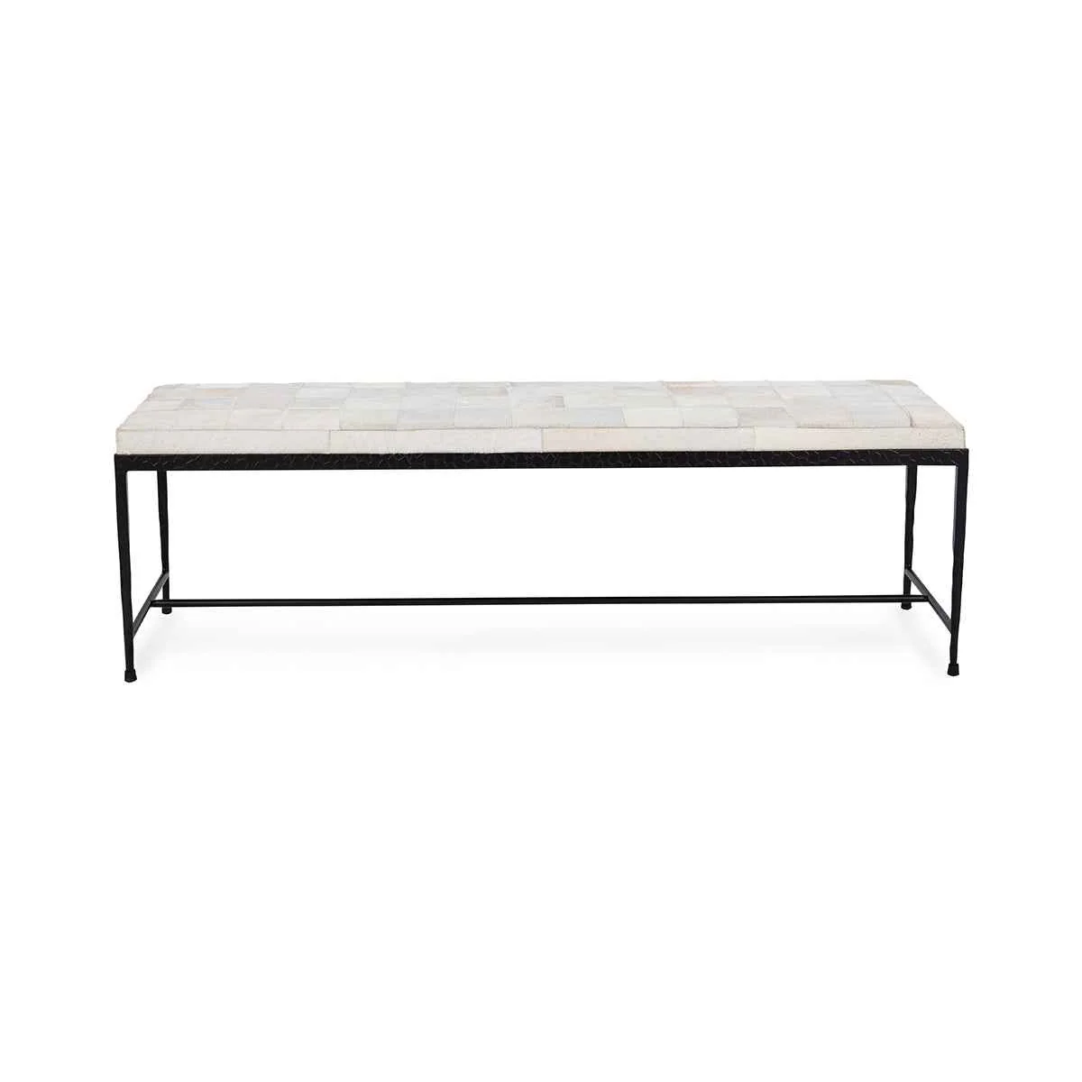Achen Accent Bench - Dusty Cream