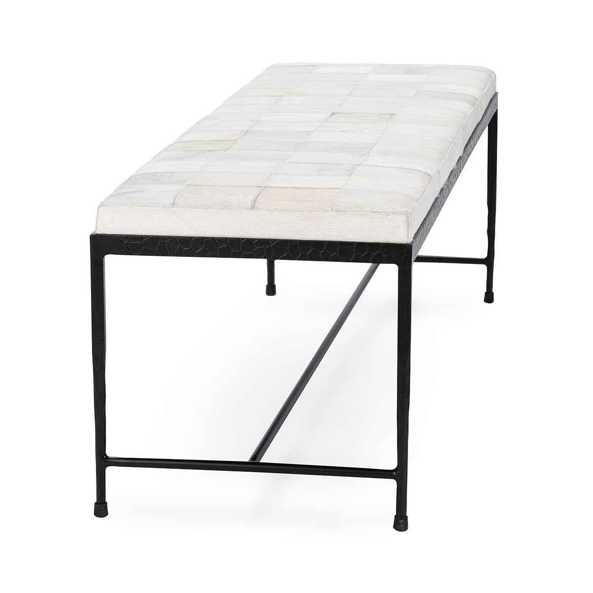 Achen Accent Bench - Dusty Cream - Image 3