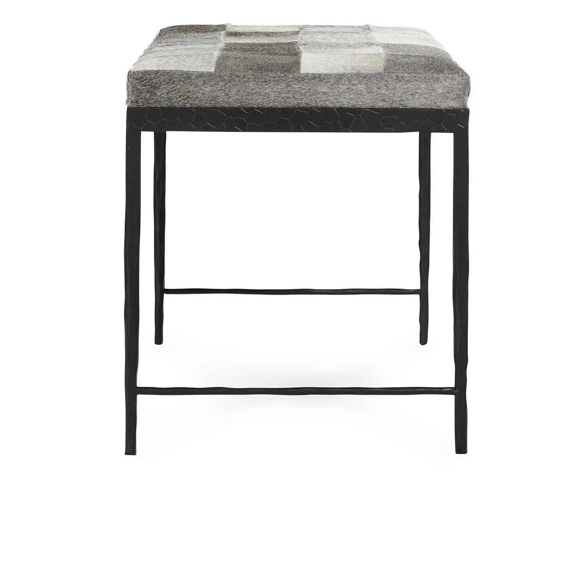 Achen Accent Bench - Sparrow Gray - Image 3