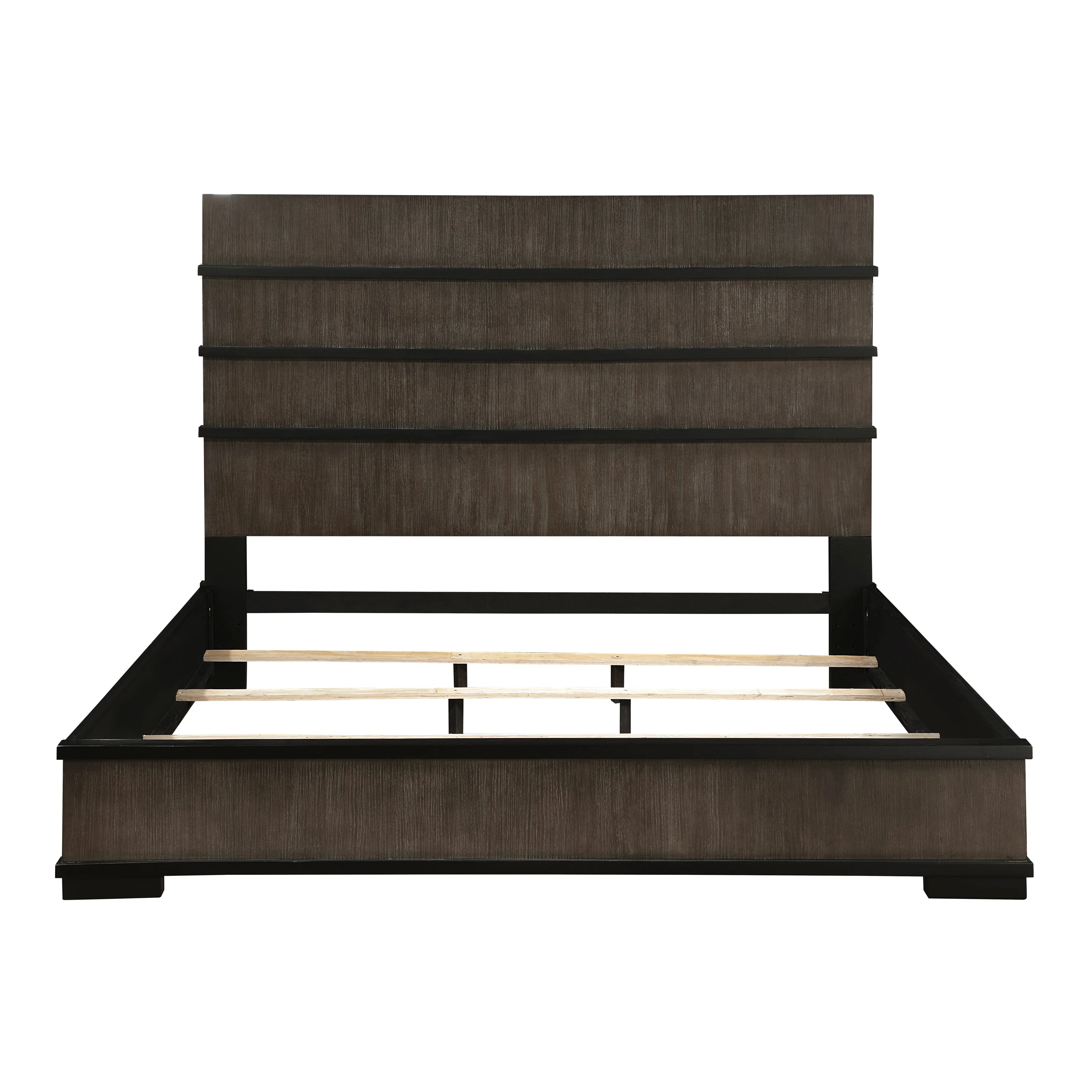 Acworth Brownish Gray Eastern King Bed - Image 2
