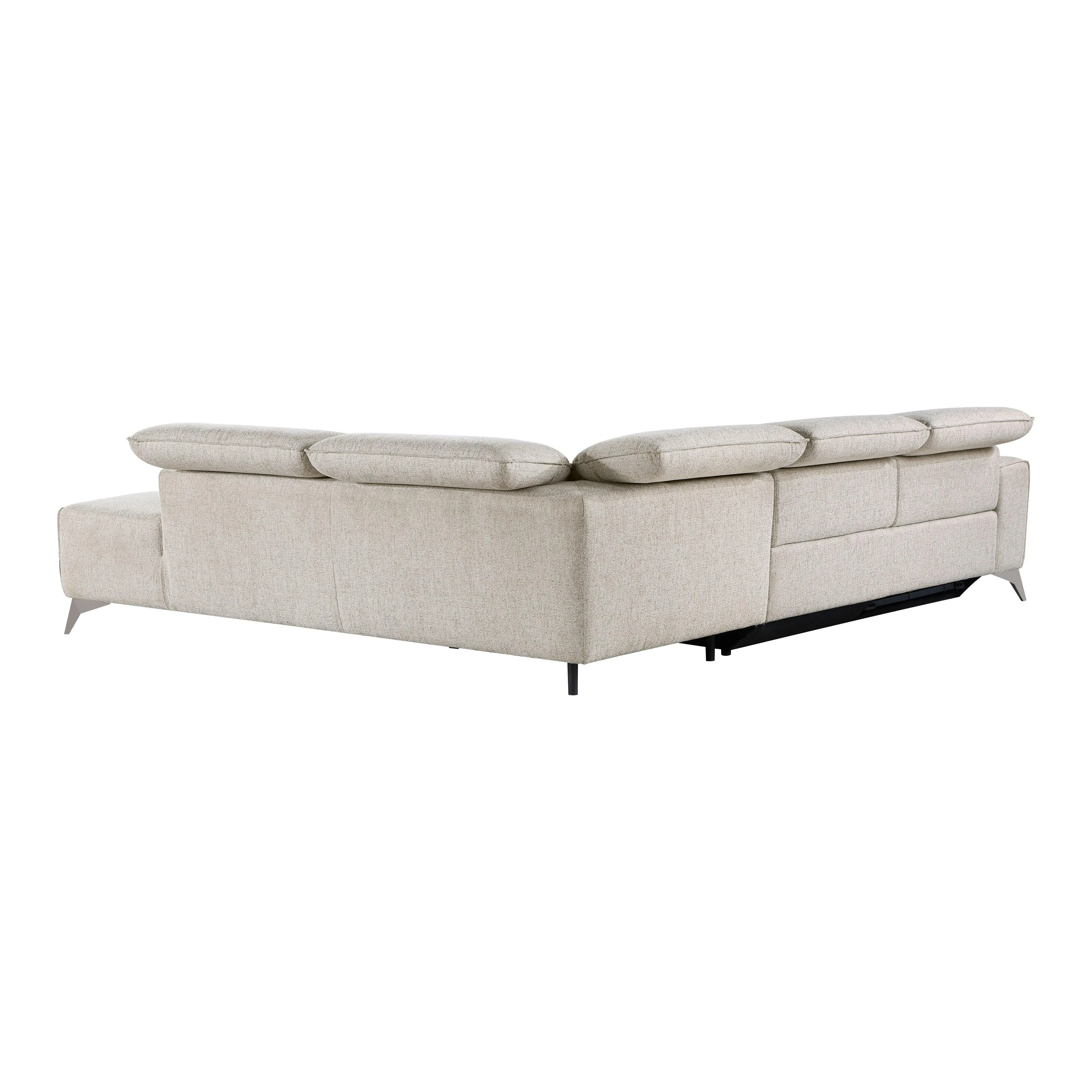 Adahlia Sand Power Reclining Sectional with Right Chaise - Image 6