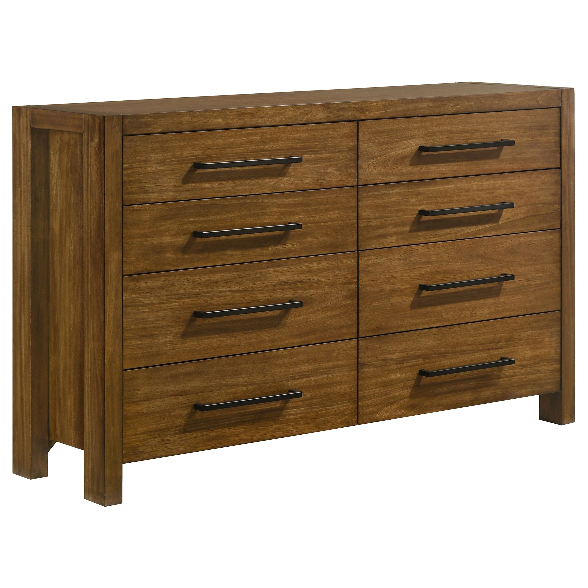 Adderley Warm Brown 5-piece California King Bedroom Set - Image 6