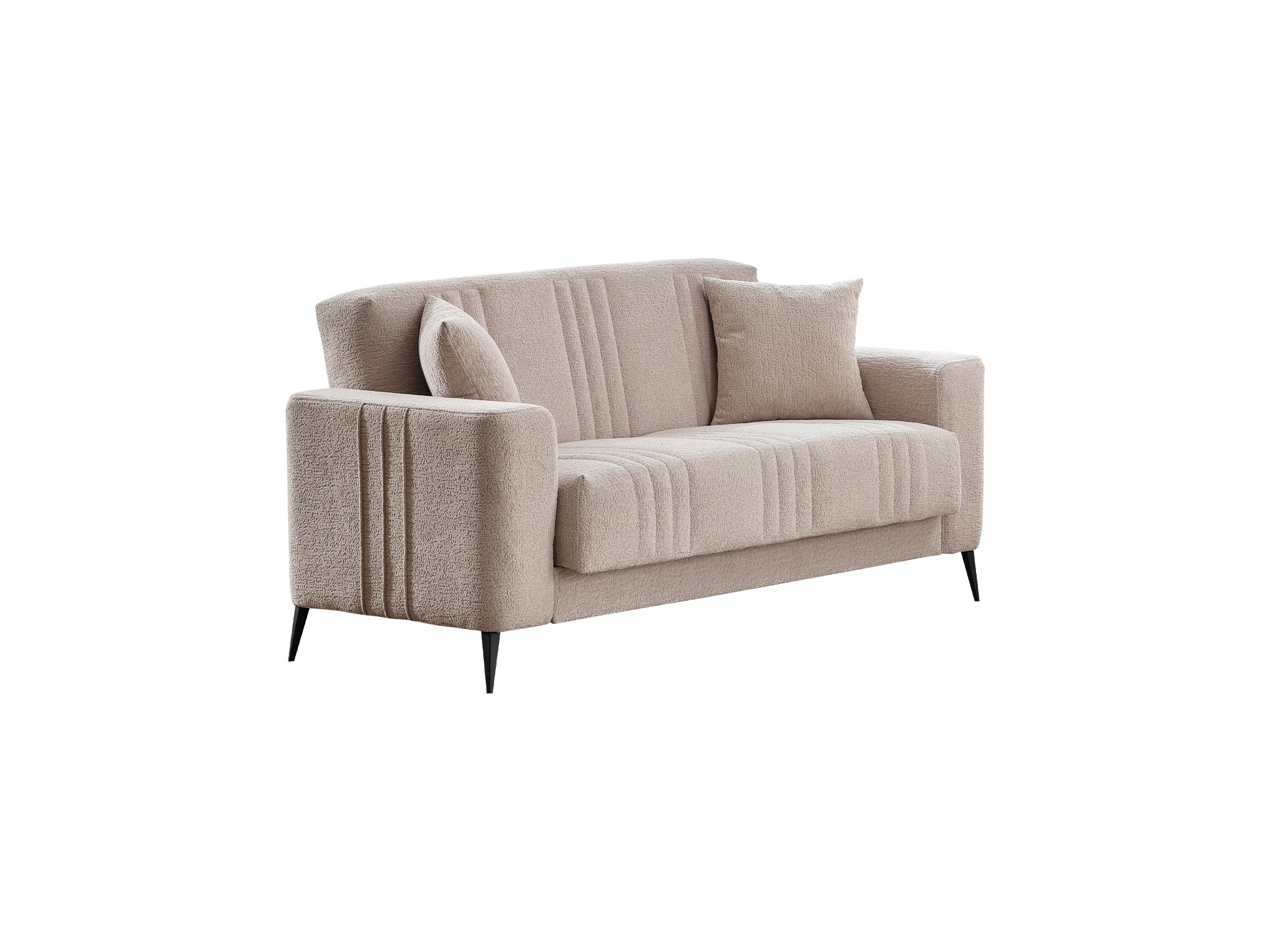 Adela Cream 3-pieces (Sofa & Loveseat & Chair) Living Room Set - Image 9