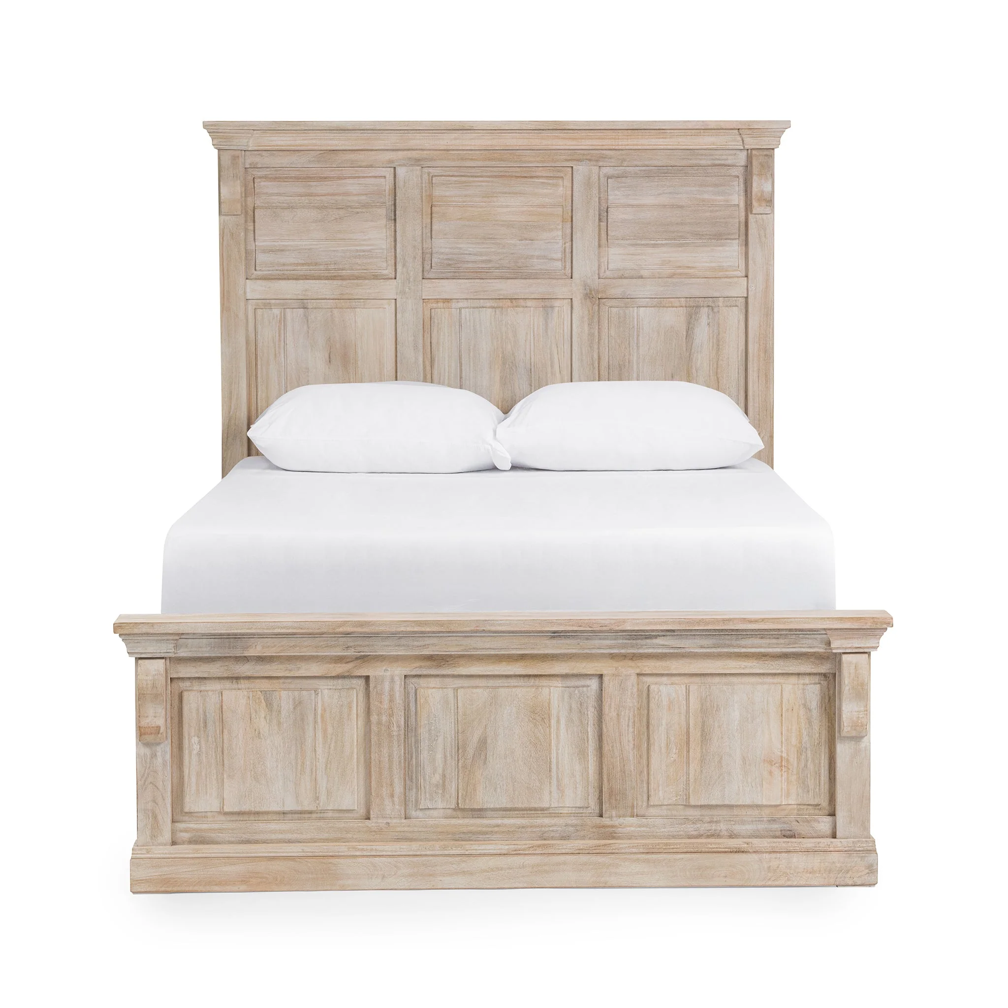 Adelaide Bed - Natural Cream Wash - Image 10