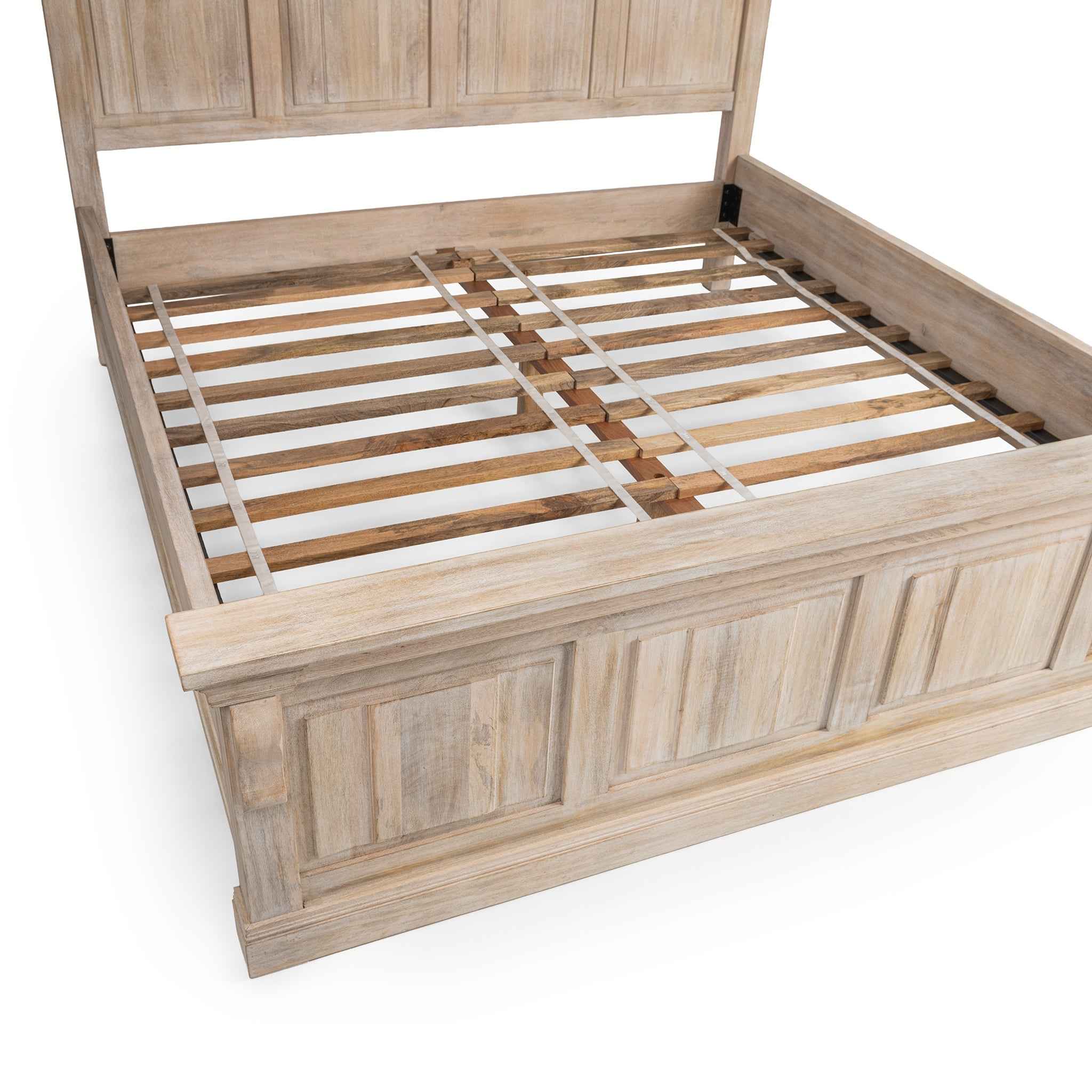 Adelaide Bed - Natural Cream Wash - Image 5