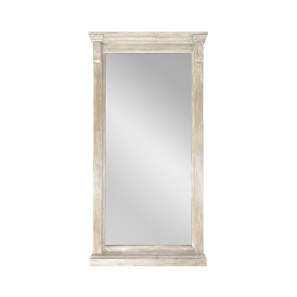 Adelaide Floor Mirror - Cream Wash - Image 2