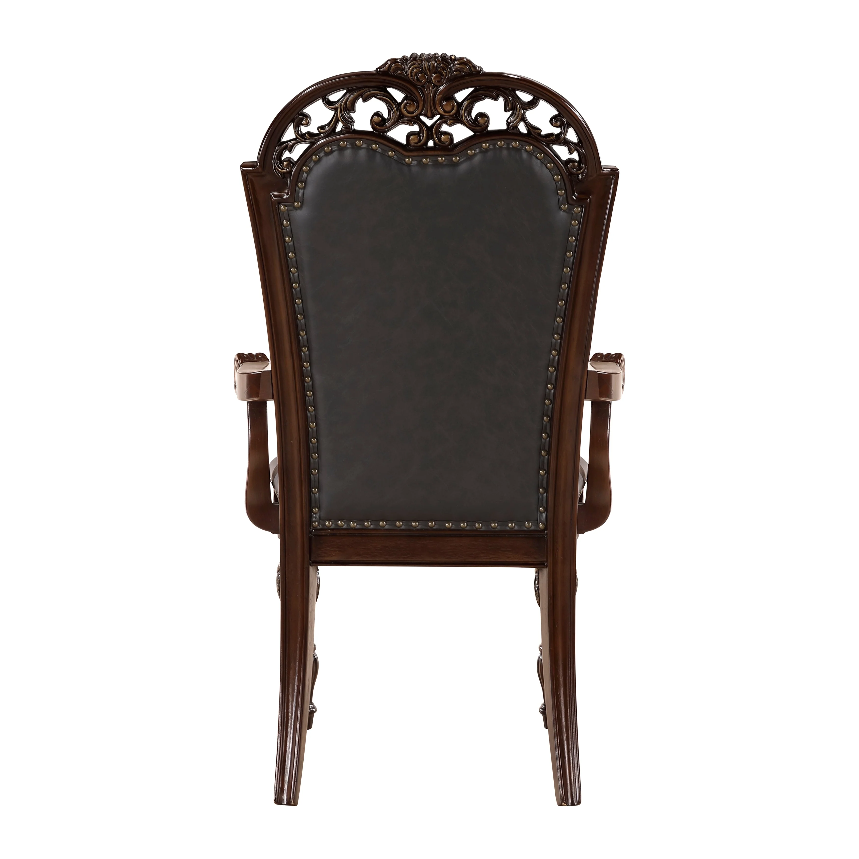 Adelina Cherry Double Pedestal Extendable Dining Room Set - Image 18
