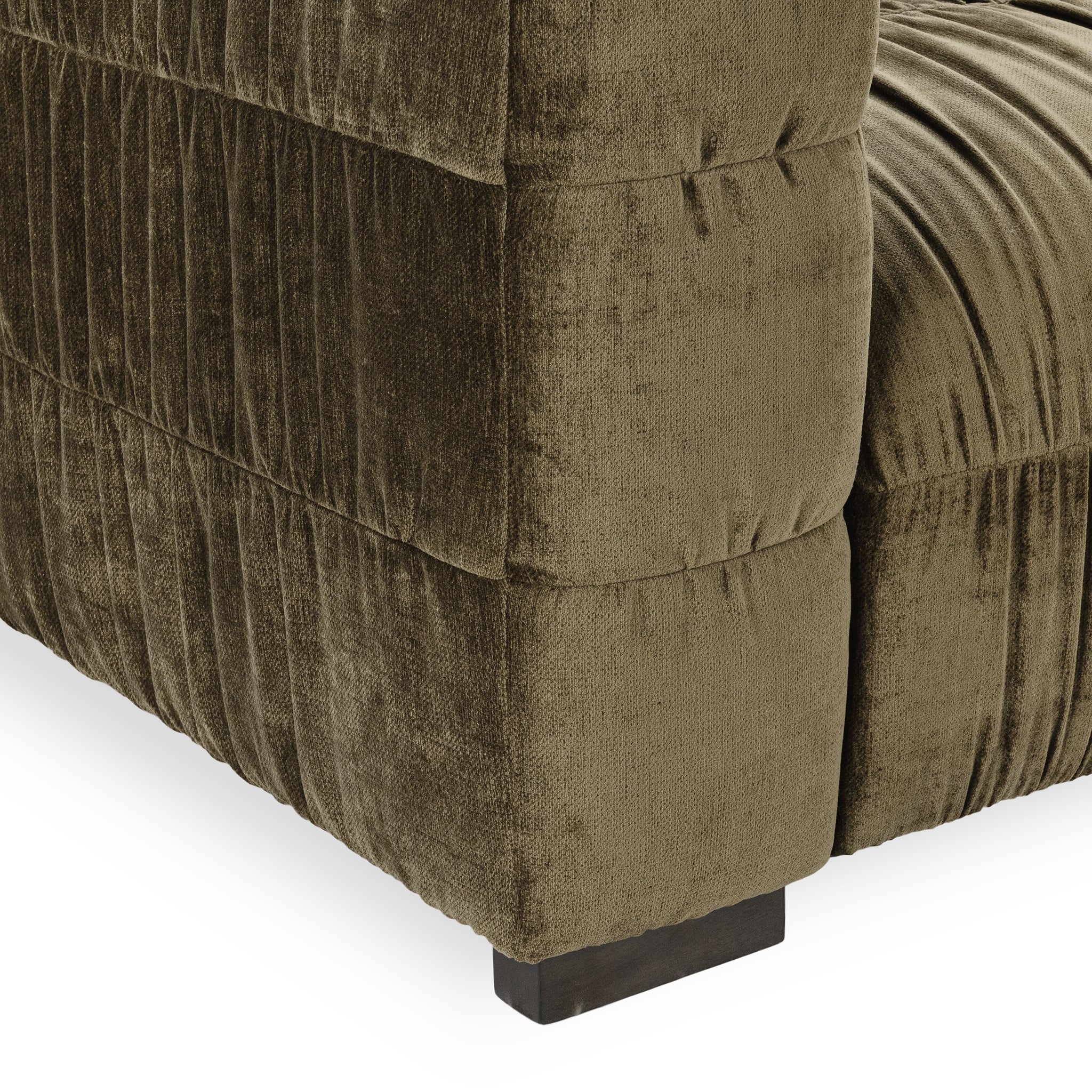 Afeela Upholstered  Sofa - Olive Green - Image 7