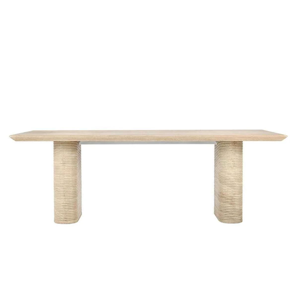 Aiden Outdoor Dining Table - Beige