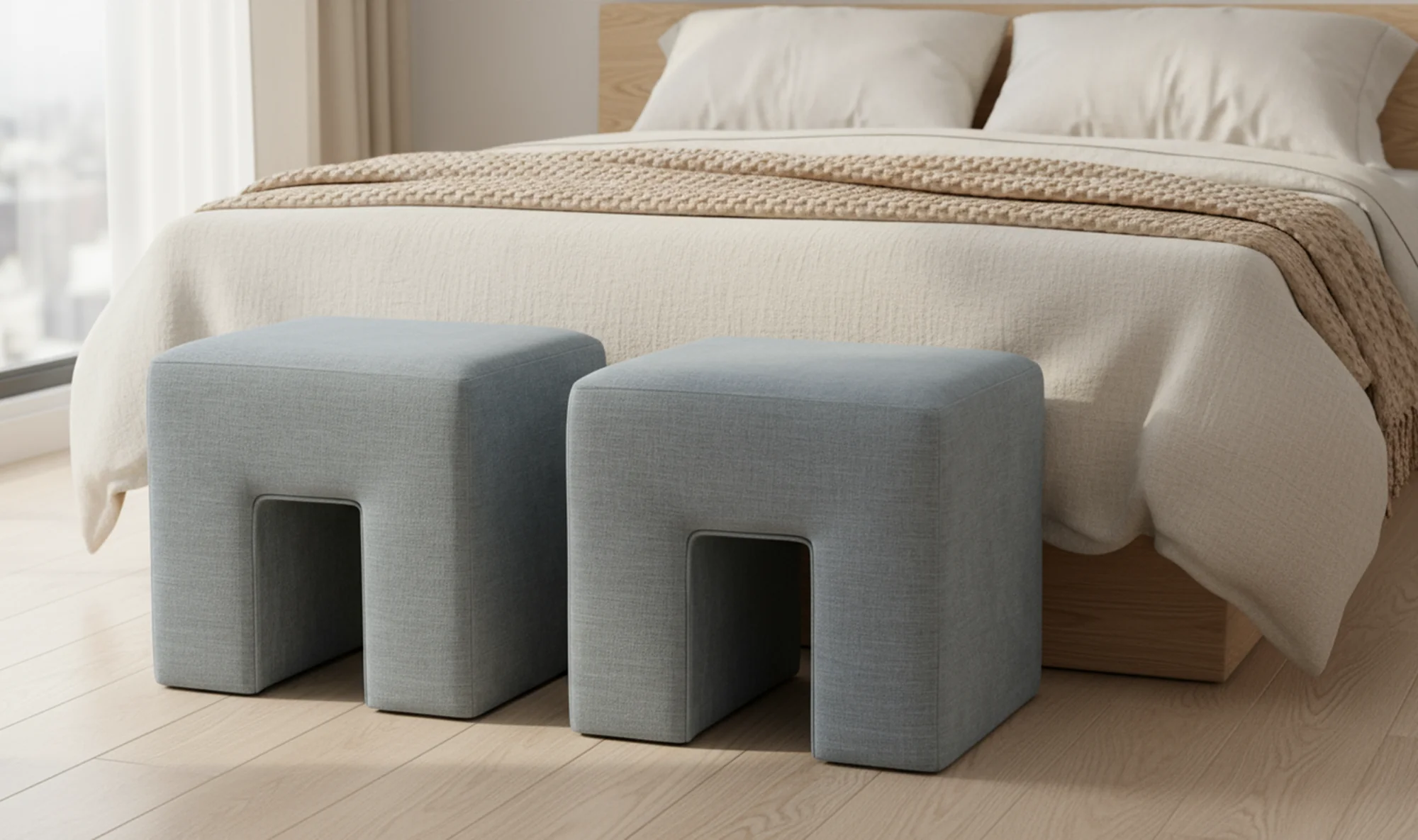 Aidy Stool Light Blue - Image 3