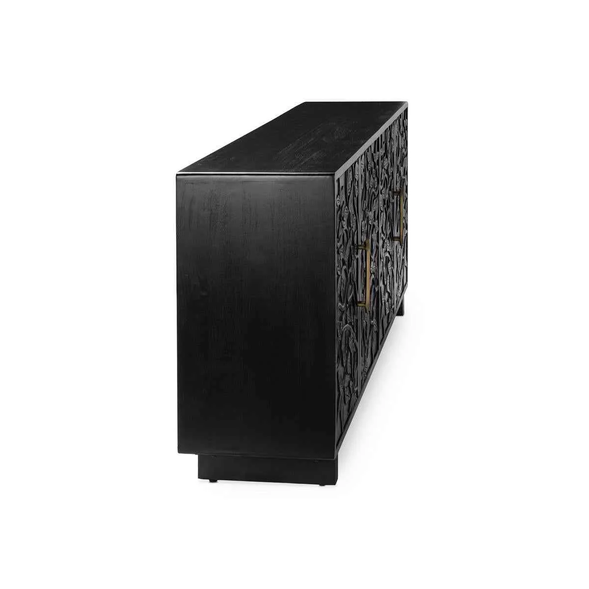 Albero 4 Door Buffet - Black - Image 3