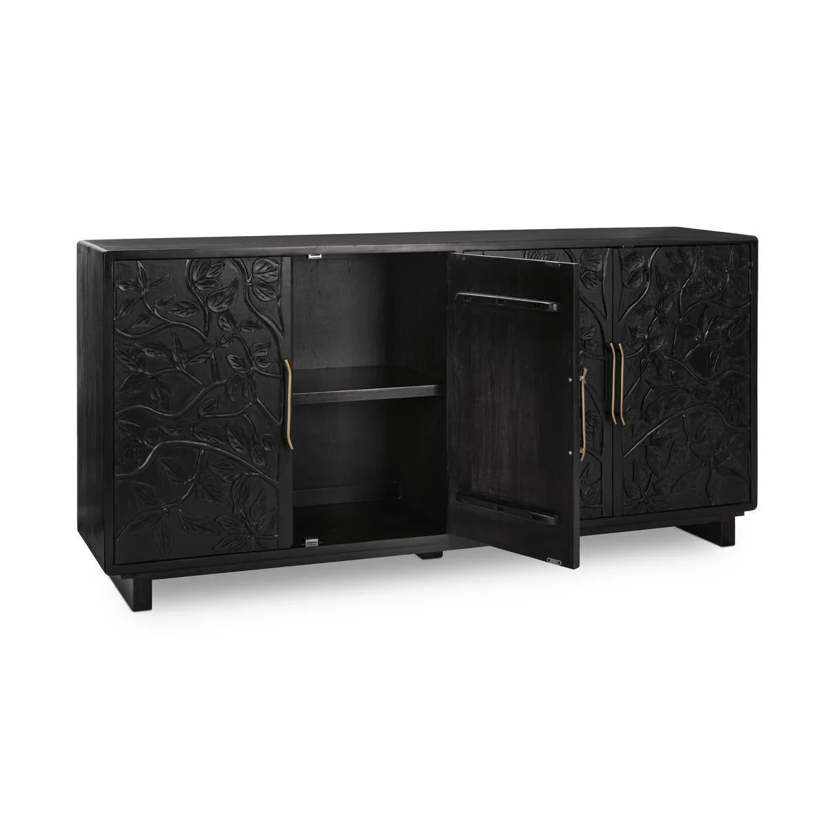 Albero 4 Door Buffet - Black - Image 5
