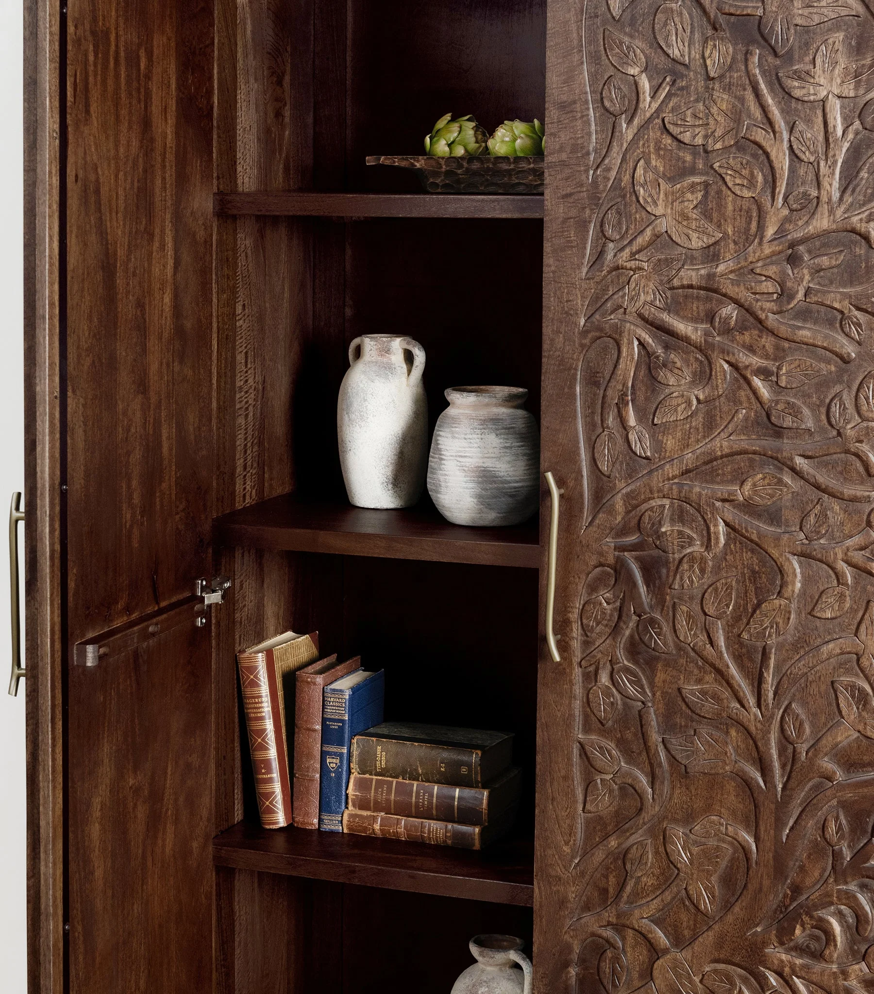 Albero Tall Cabinet - Kona Brown - Image 11