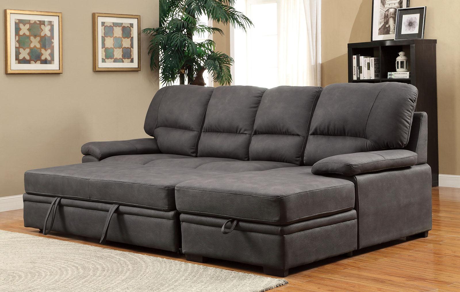 Alcester Graphite Sectional Sleeper - Image 2