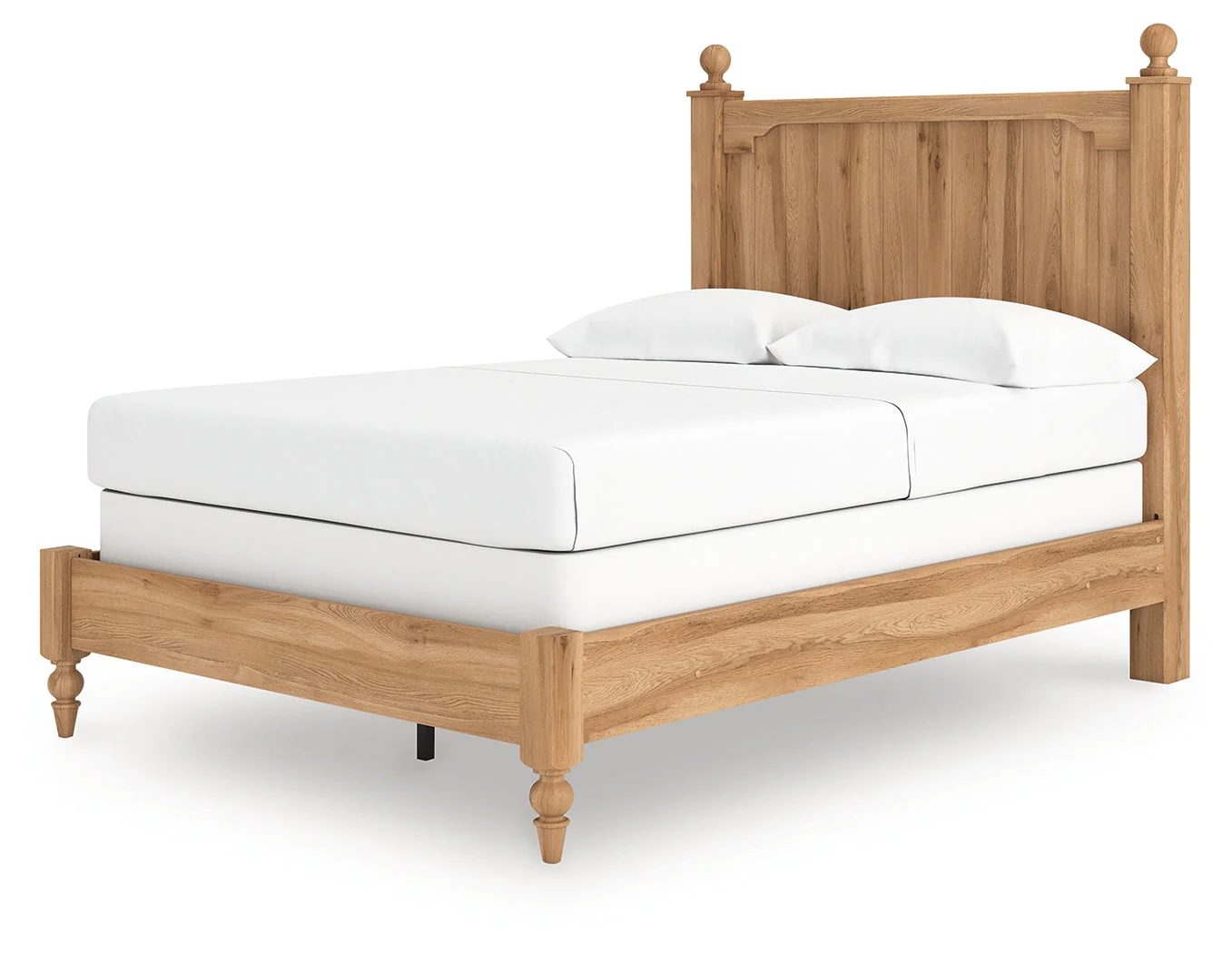 Aleaport Warm Brown Full Panel Bed - Image 4