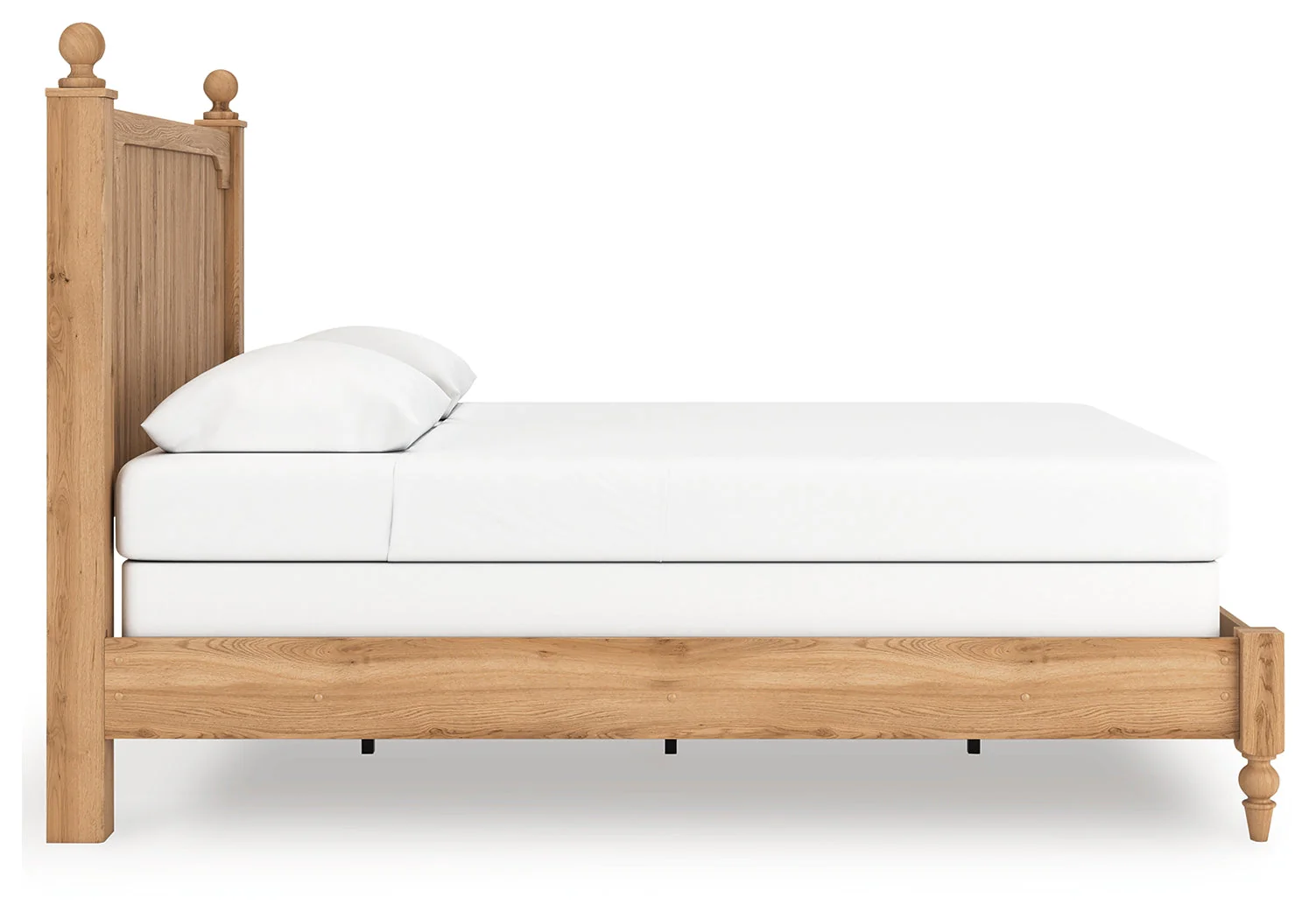 Aleaport Warm Brown Queen Panel Bed - Image 8