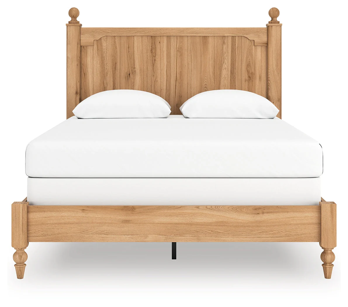 Aleaport Warm Brown Queen Panel Bed, Dresser, Mirror and Nightstand - Image 9