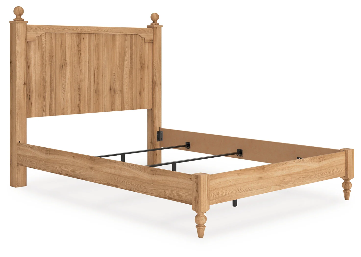 Aleaport Warm Brown Queen Panel Bed - Image 2