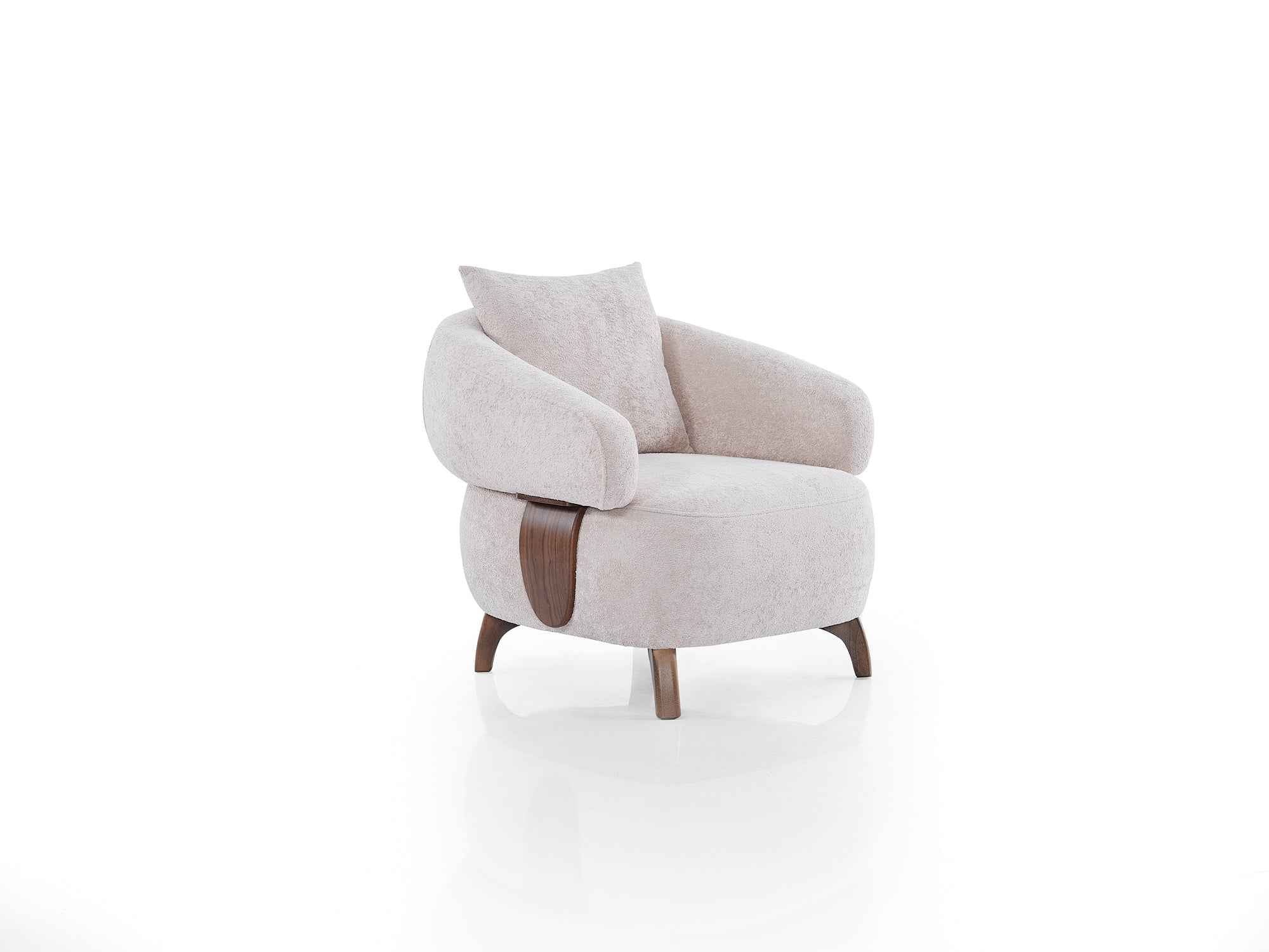Alexa Chair  Cream