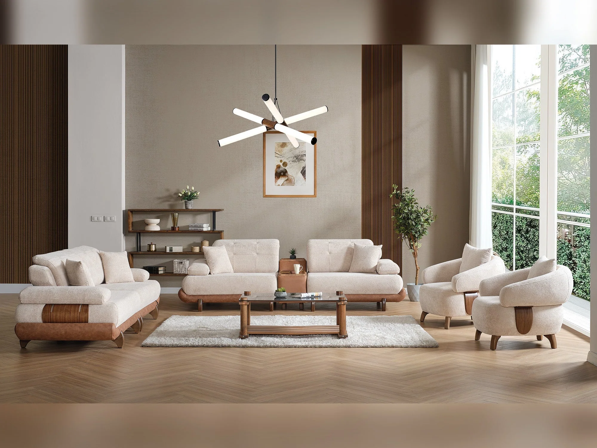 Alexa Chair  Cream - Image 4
