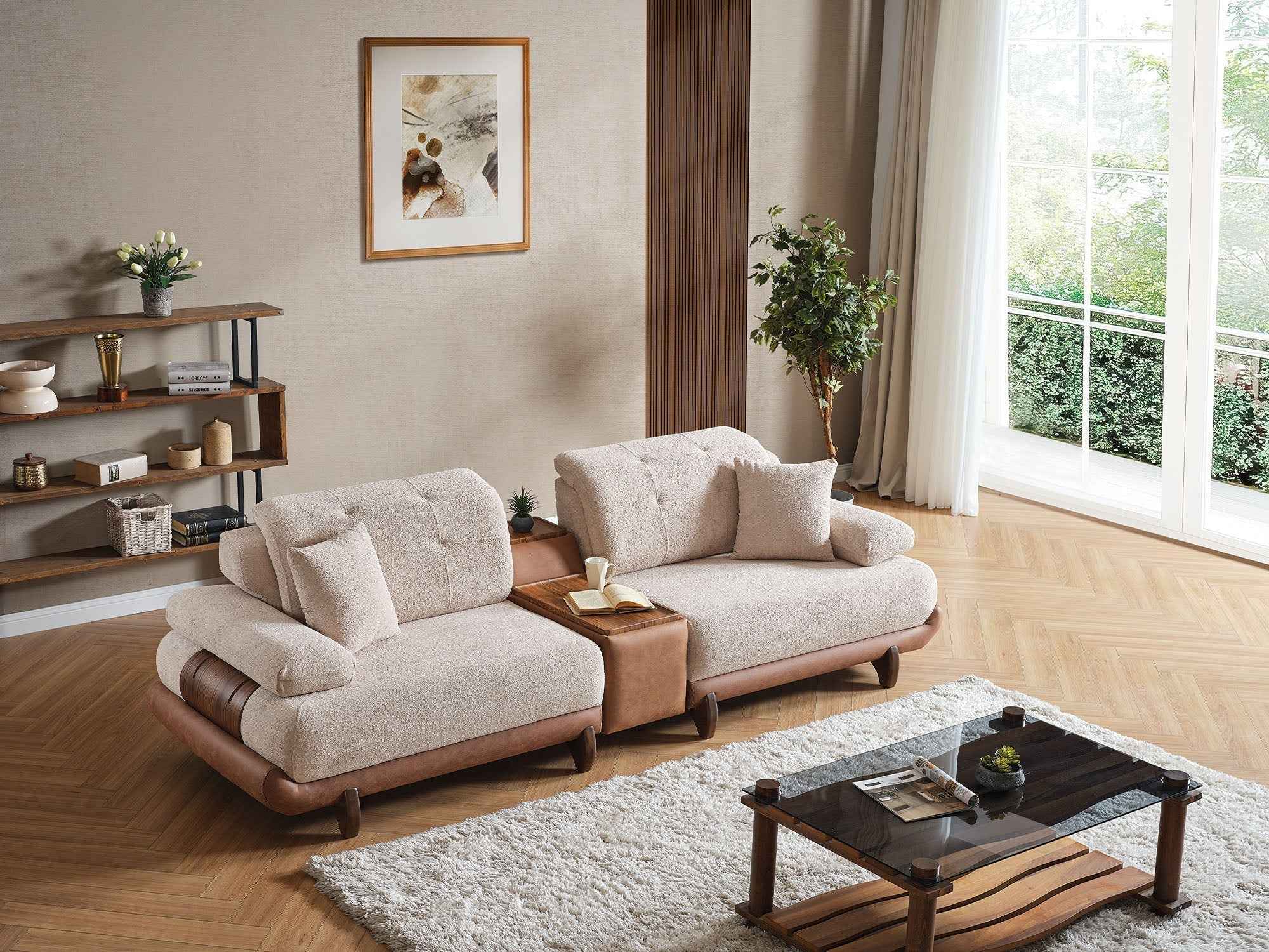 Alexa Cream Module Sofa - Image 3