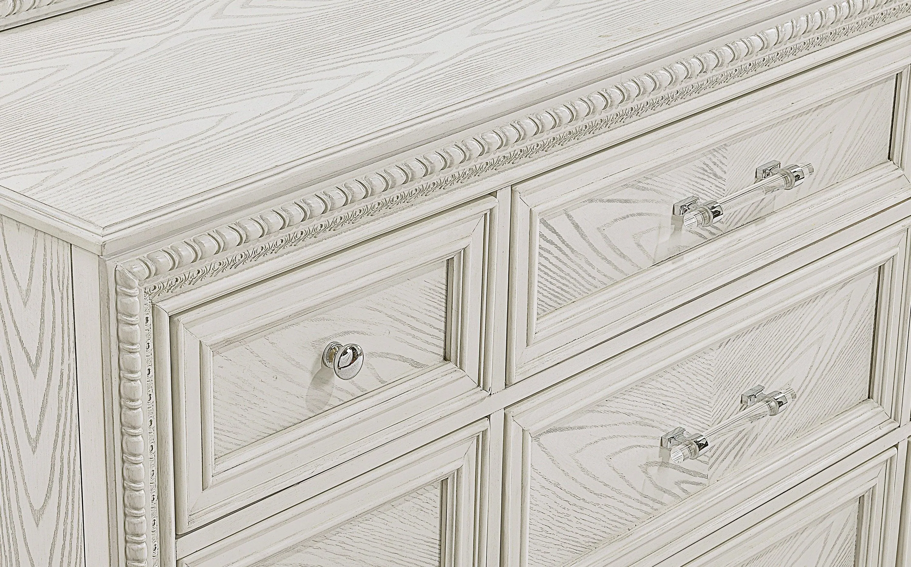 Alexandria Whitewash Dresser - Image 3