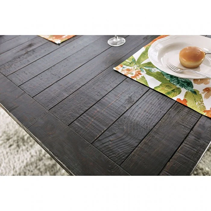 Alfred Antique Black/Rustic 7-Piece Dining Room Set - Image 5