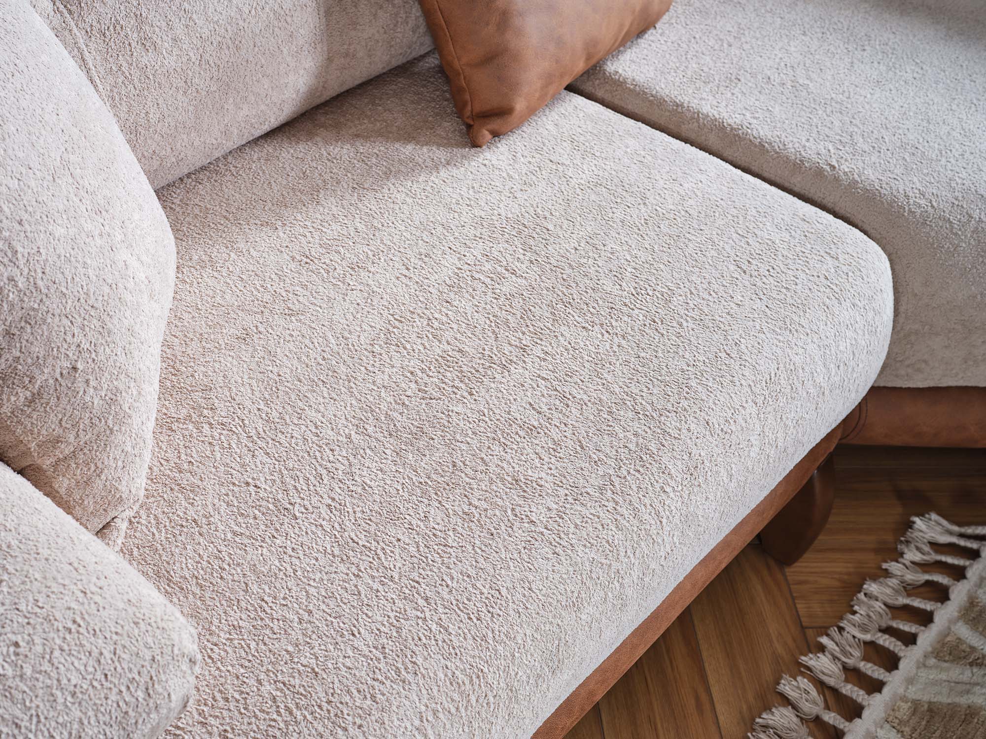 Allegra Cream Modular Sectional - Image 5