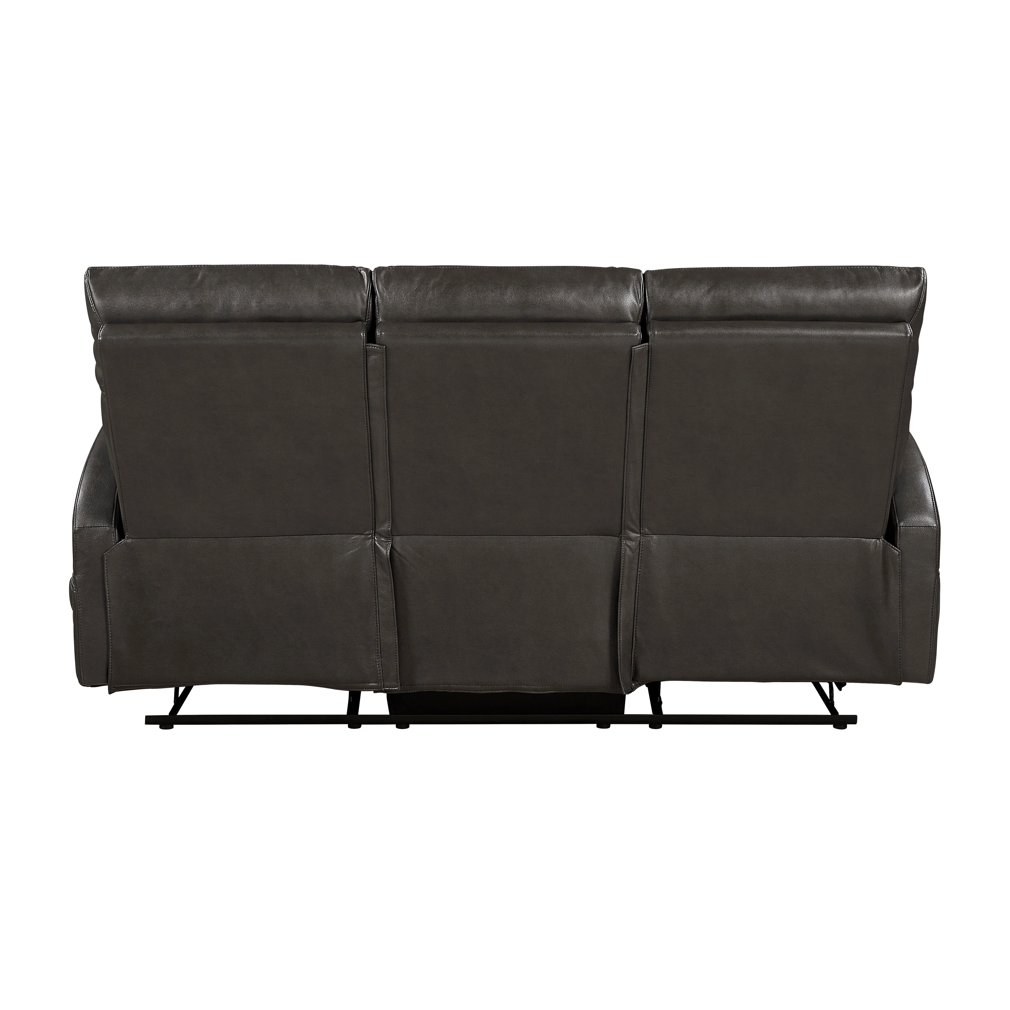 Allen Espresso Double Reclining Sofa - Image 3