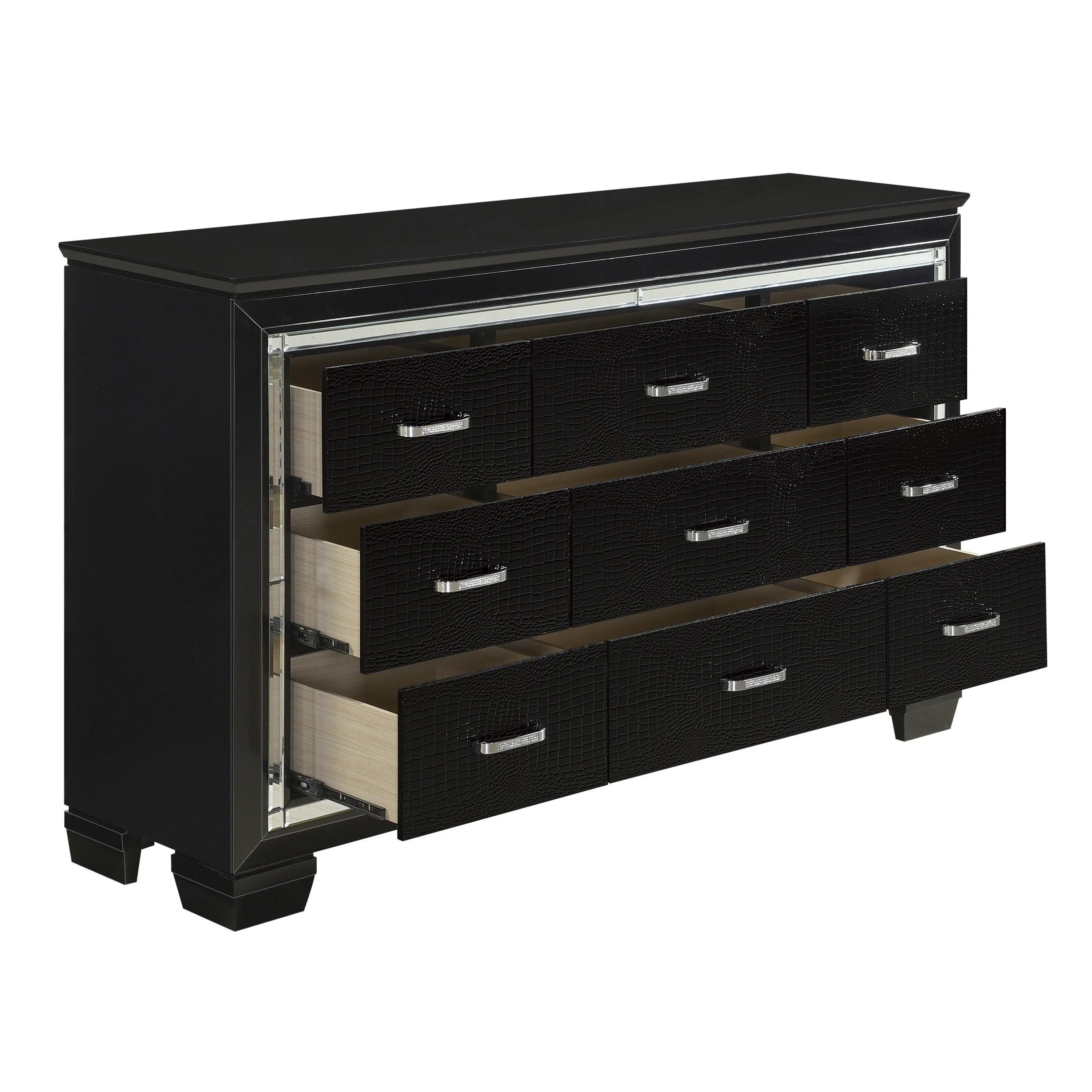 Allura Black Dresser - Image 4