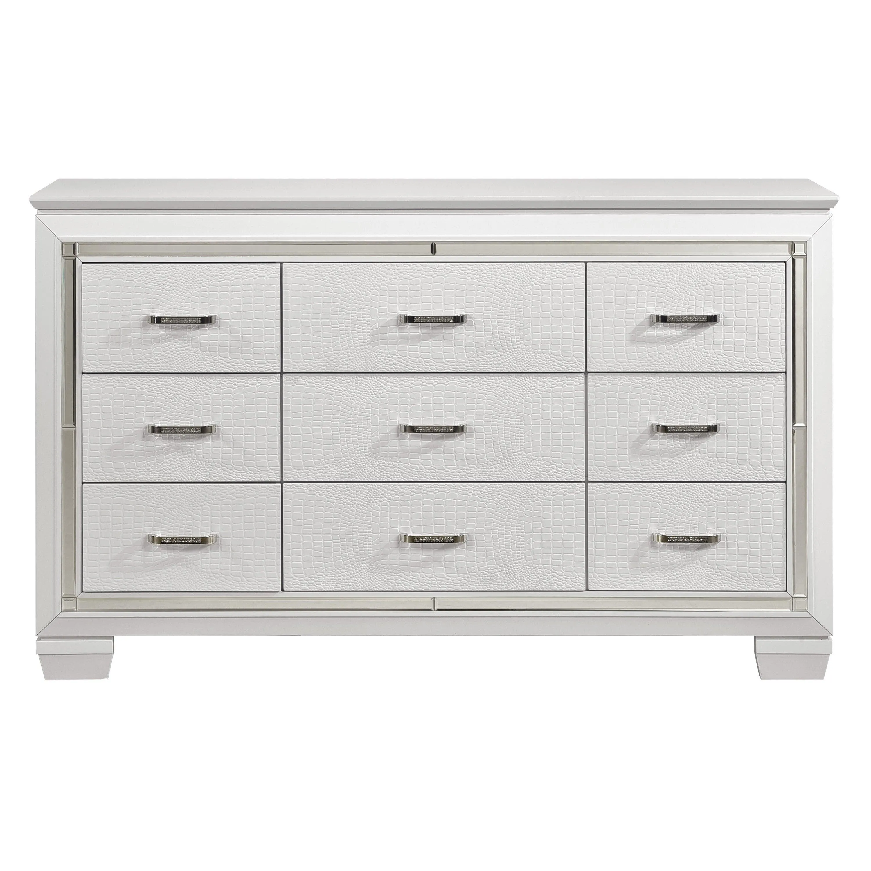 Allura White Dresser - Image 3