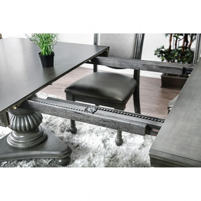 Alpena Gray 9-Piece Dining Room Set - Image 3