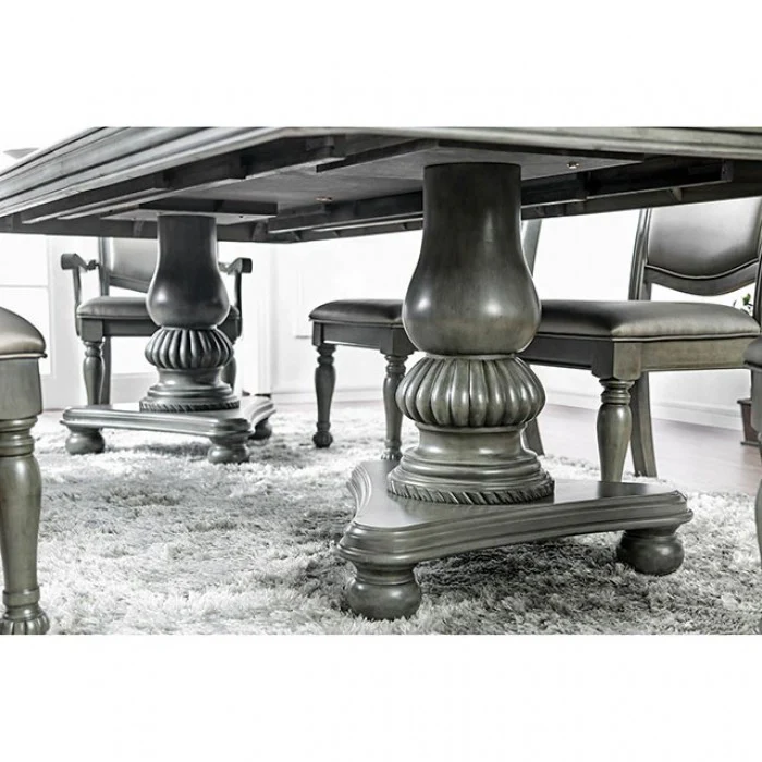 Alpena Gray 9-Piece Dining Room Set - Image 4