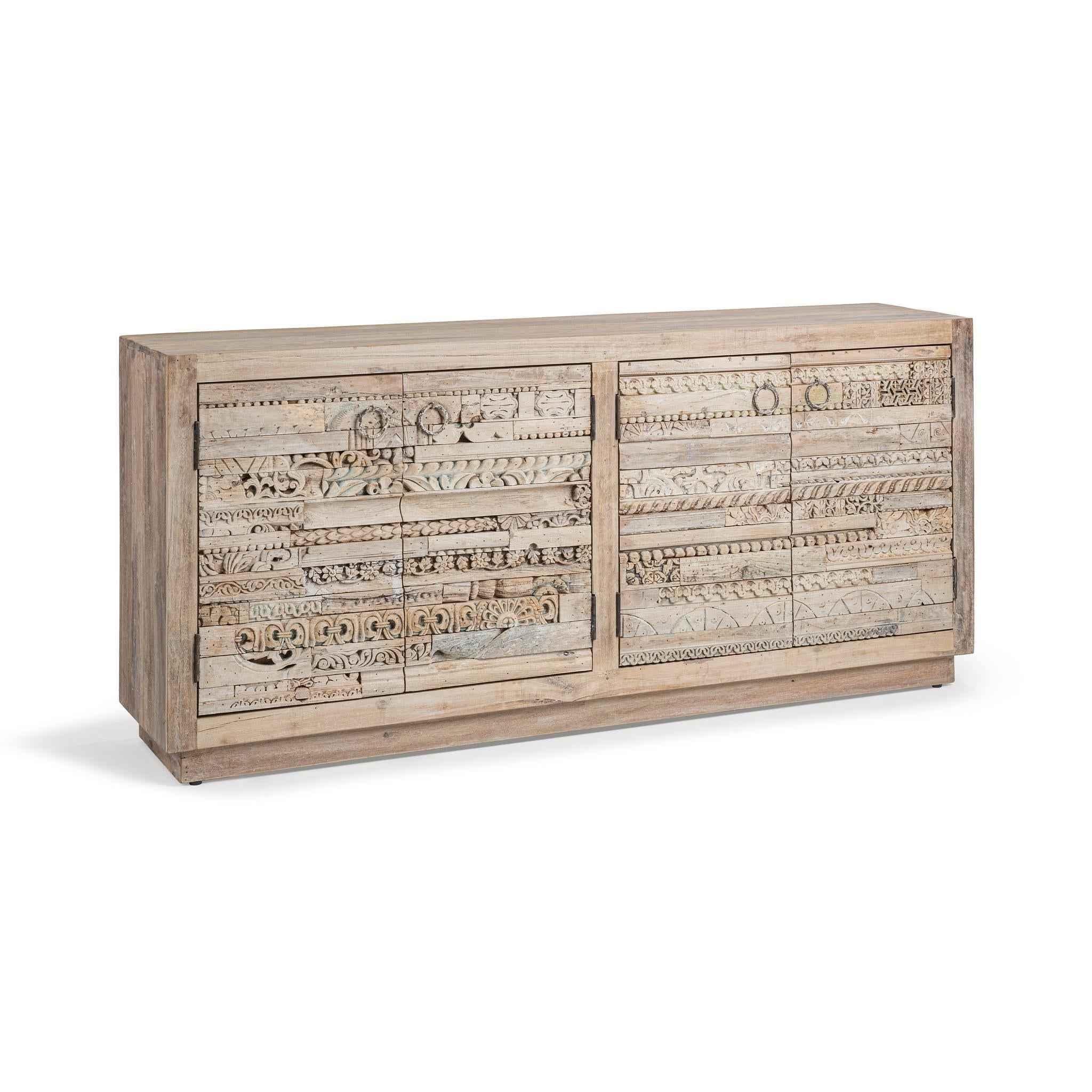 Alta 4 Door Cabinet - Butterwood Blend