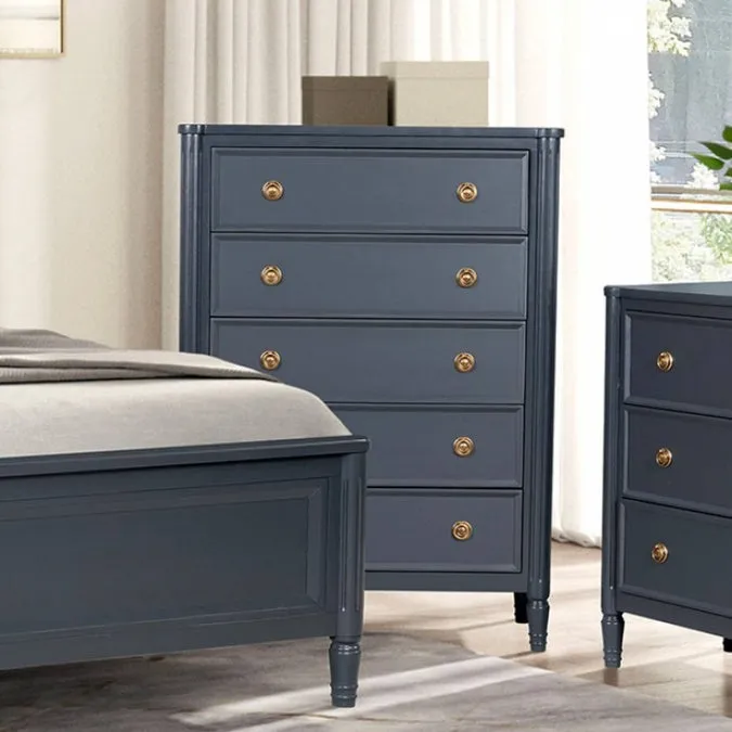 Altamira Malta Blue 5-Piece Queen Bedroom Set - Image 3