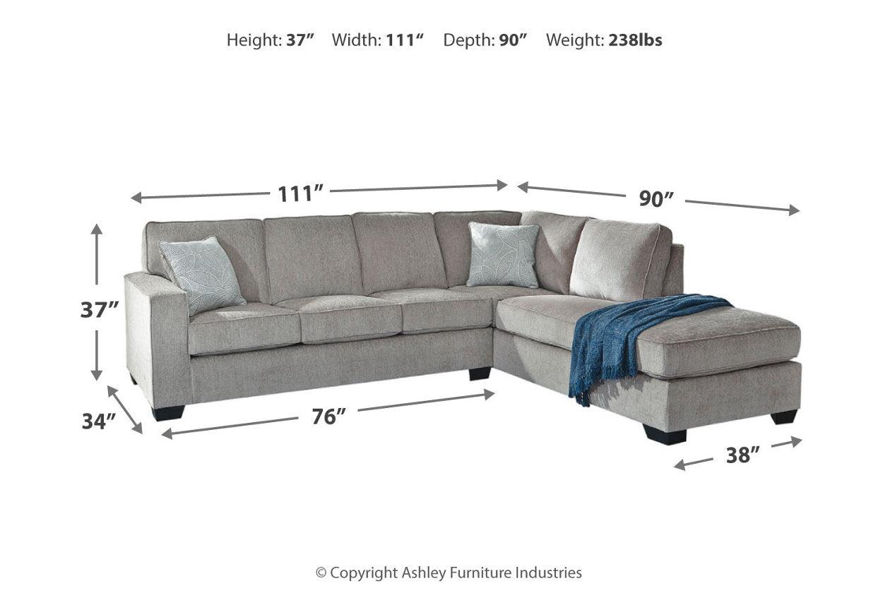 Altari Alloy 2-Piece Right Arm Facing (RAF) Chaise Sectional - Image 3